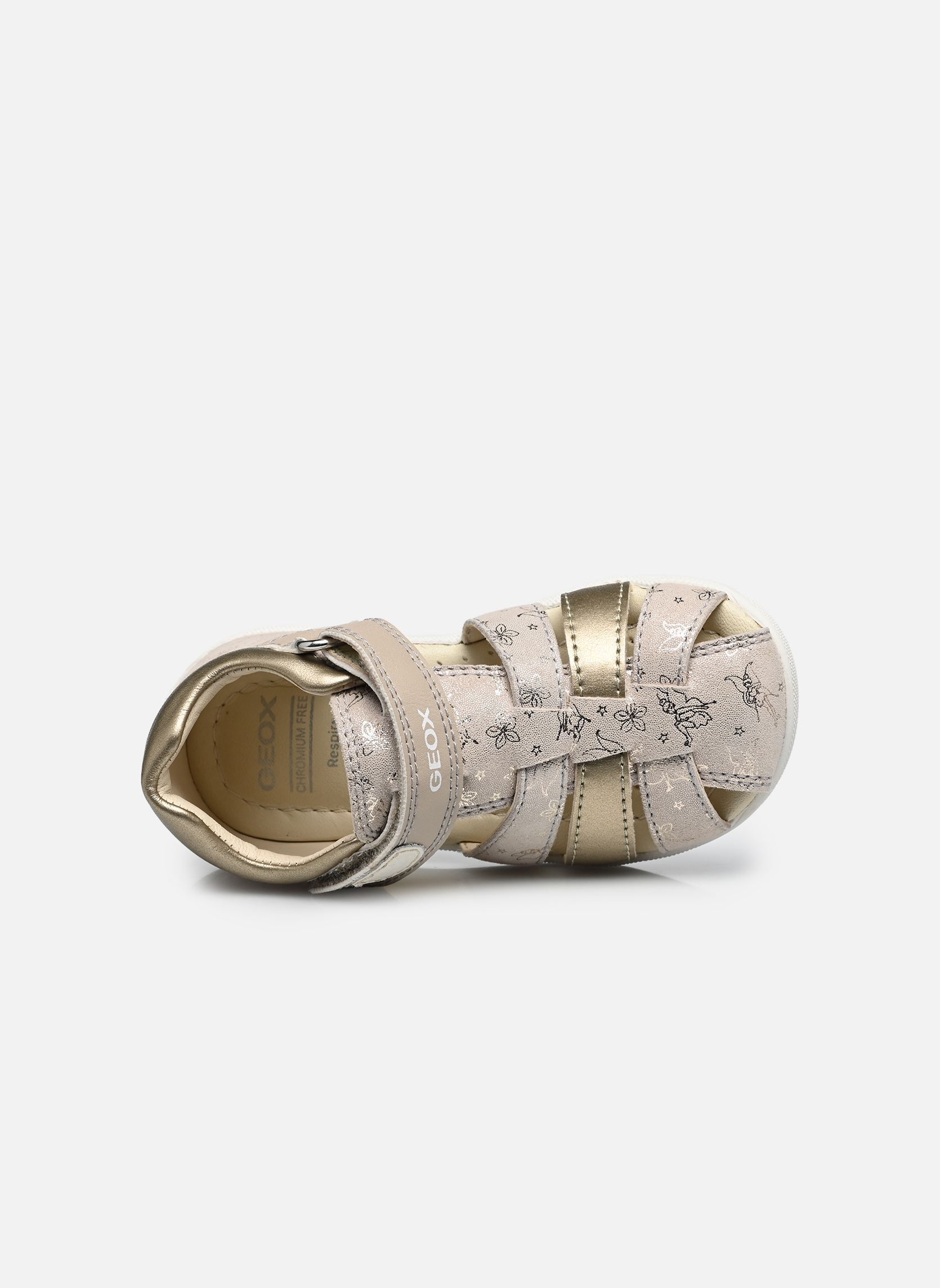 Sandalen B SANDAL MACCHIA GIRL mädchen beige Geox Sandalen B SANDAL MACCHIA GIRL mädchen beige Beige