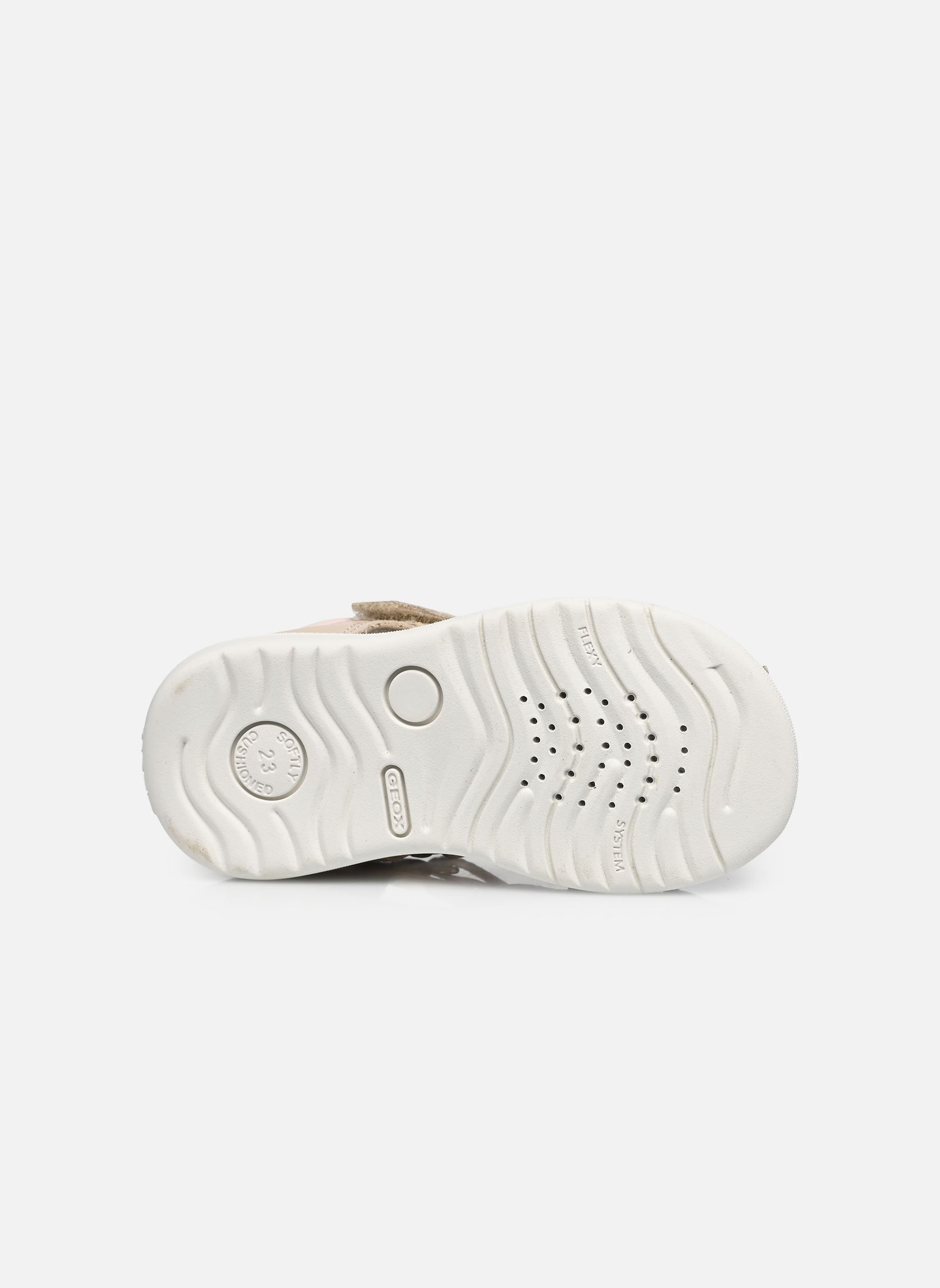 Sandales B SANDAL MACCHIA GIRL fille beige Geox Sandales B SANDAL MACCHIA GIRL fille beige Ivory