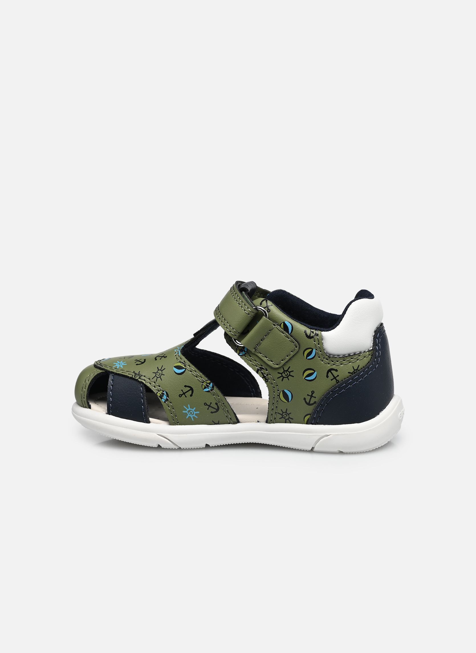 Sandales B Sandal Zapito Boy garçon bleu Geox Sandales B Sandal Zapito Boy garçon bleu Pistachio