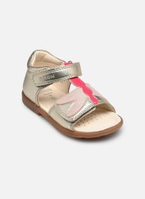 Sandales B Verred B6521B fille or et bronze