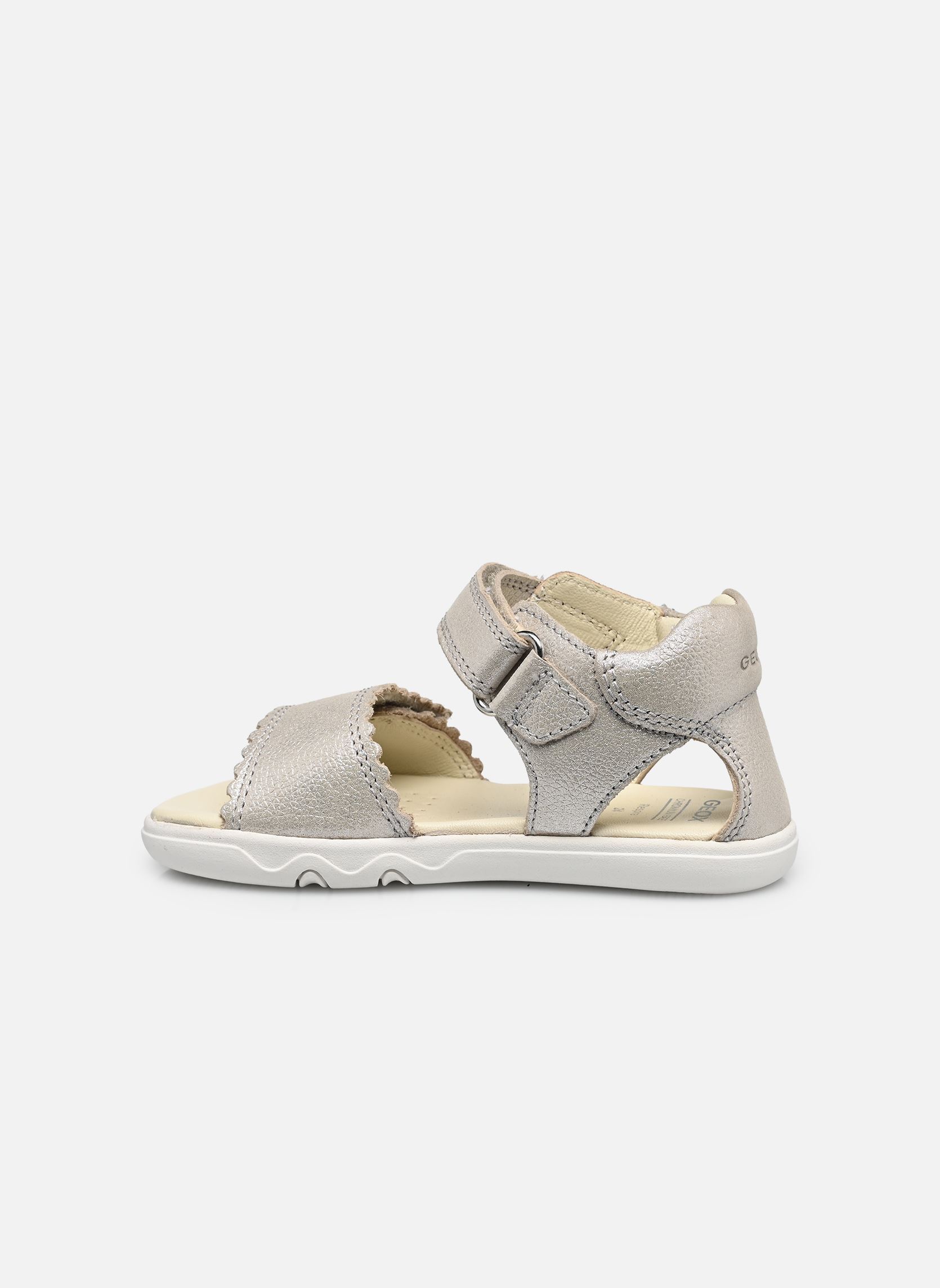 Sandalen B Sandal Steppieup Girl mädchen silber Geox Sandalen B Sandal Steppieup Girl mädchen silber Beige