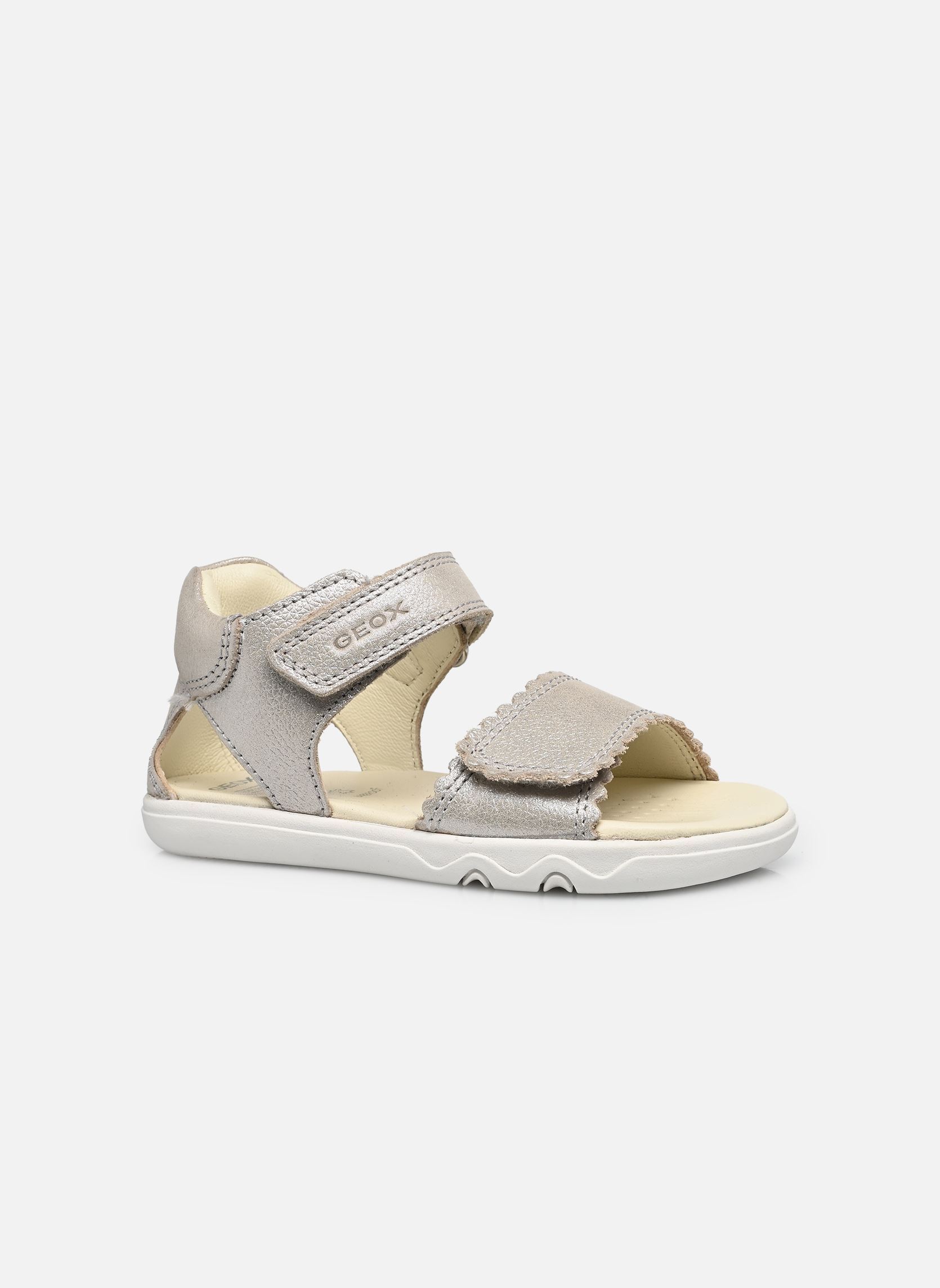 Sandalen B Sandal Steppieup Girl mädchen silber Geox Sandalen B Sandal Steppieup Girl mädchen silber Beige