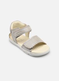 Sandalen B Sandal Steppieup Girl mädchen silber Geox Sandalen B Sandal Steppieup Girl mädchen silber Beige