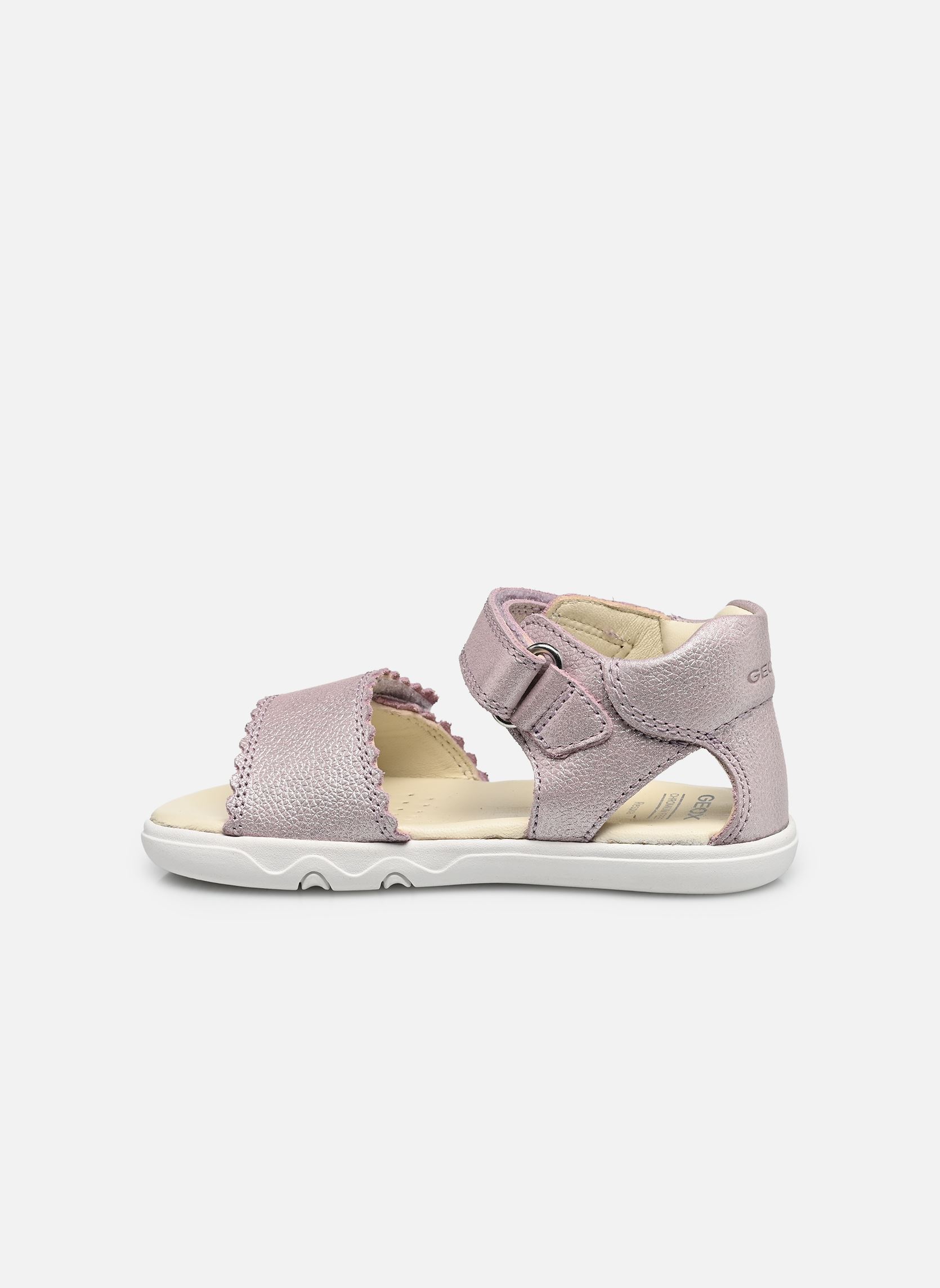Sandalen B Sandal Steppieup Girl mädchen silber Geox Sandalen B Sandal Steppieup Girl mädchen silber Lilac