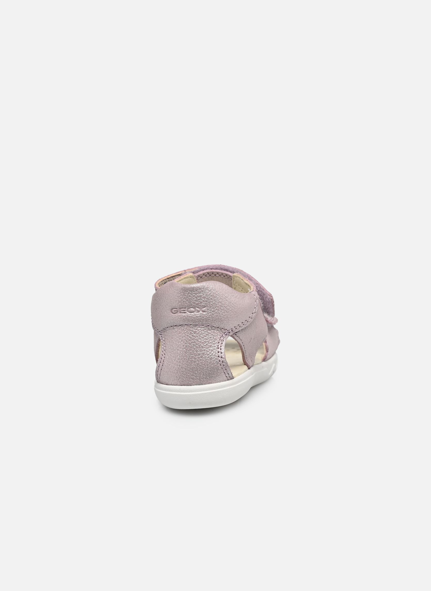 Sandalen B Sandal Steppieup Girl mädchen silber Geox Sandalen B Sandal Steppieup Girl mädchen silber Lilac