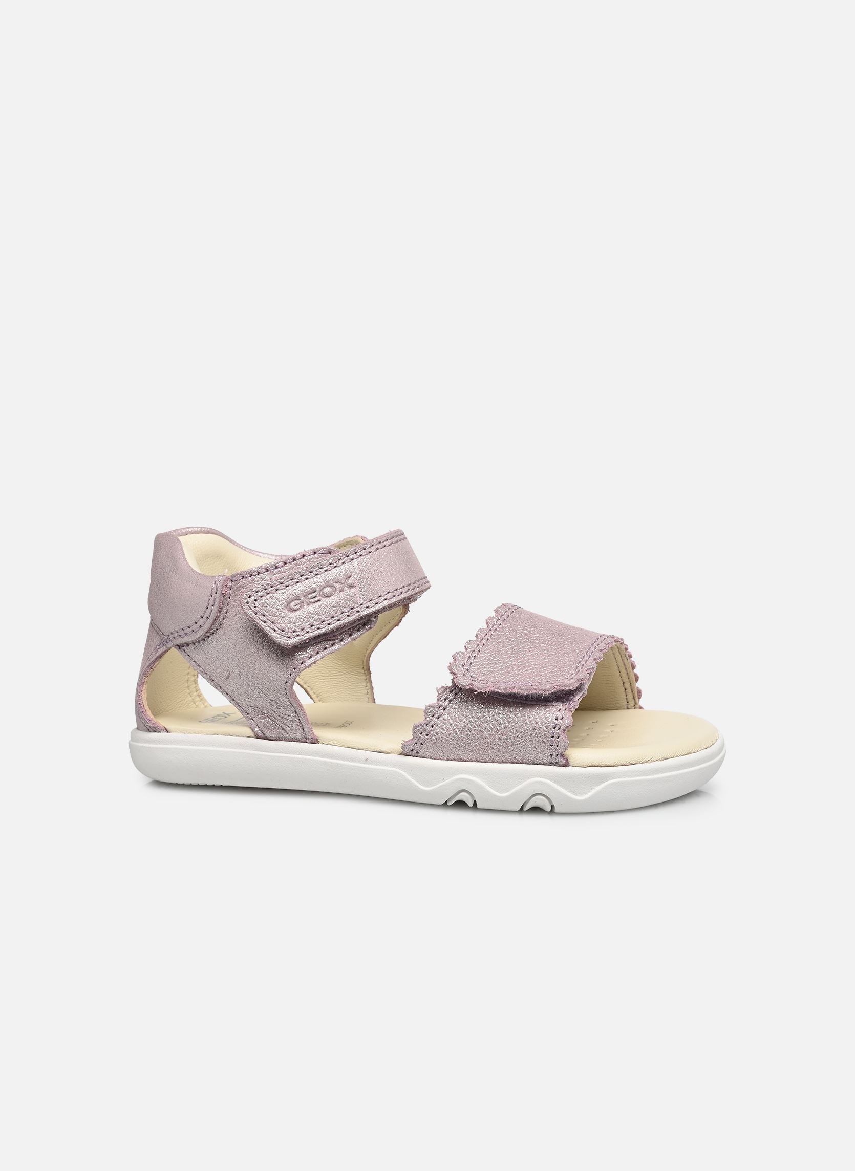 Sandalen B Sandal Steppieup Girl mädchen silber Geox Sandalen B Sandal Steppieup Girl mädchen silber Lilac