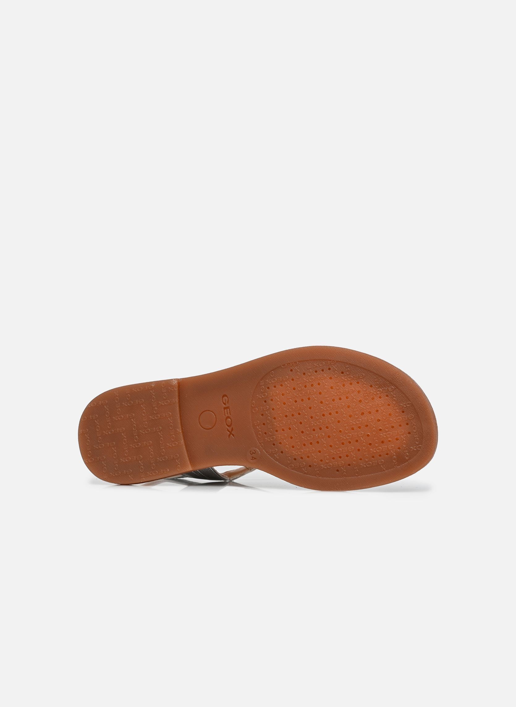 Sandales J Sandal Karly Girl J6535B fille argent Geox Sandales J Sandal Karly Girl J6535B fille argent Silver