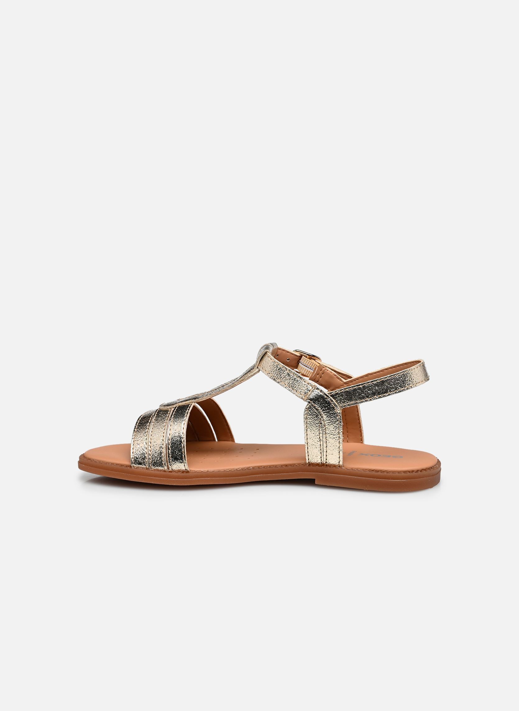 Sandales J Sandal Karly Girl J6535B fille or et bronze Geox Sandales J Sandal Karly Girl J6535B fille or et bronze Platinum