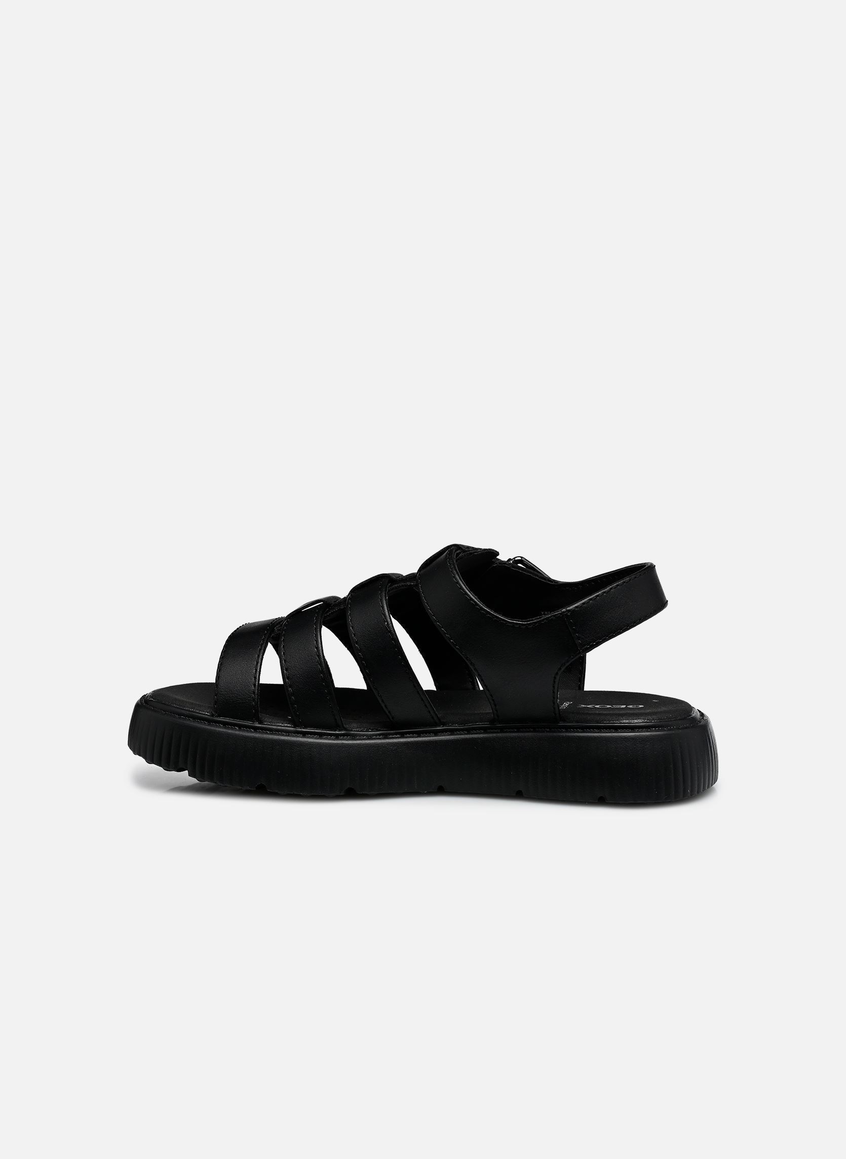 Sandales J Sandal Kodette Girl fille noir Geox Sandales J Sandal Kodette Girl fille noir Black