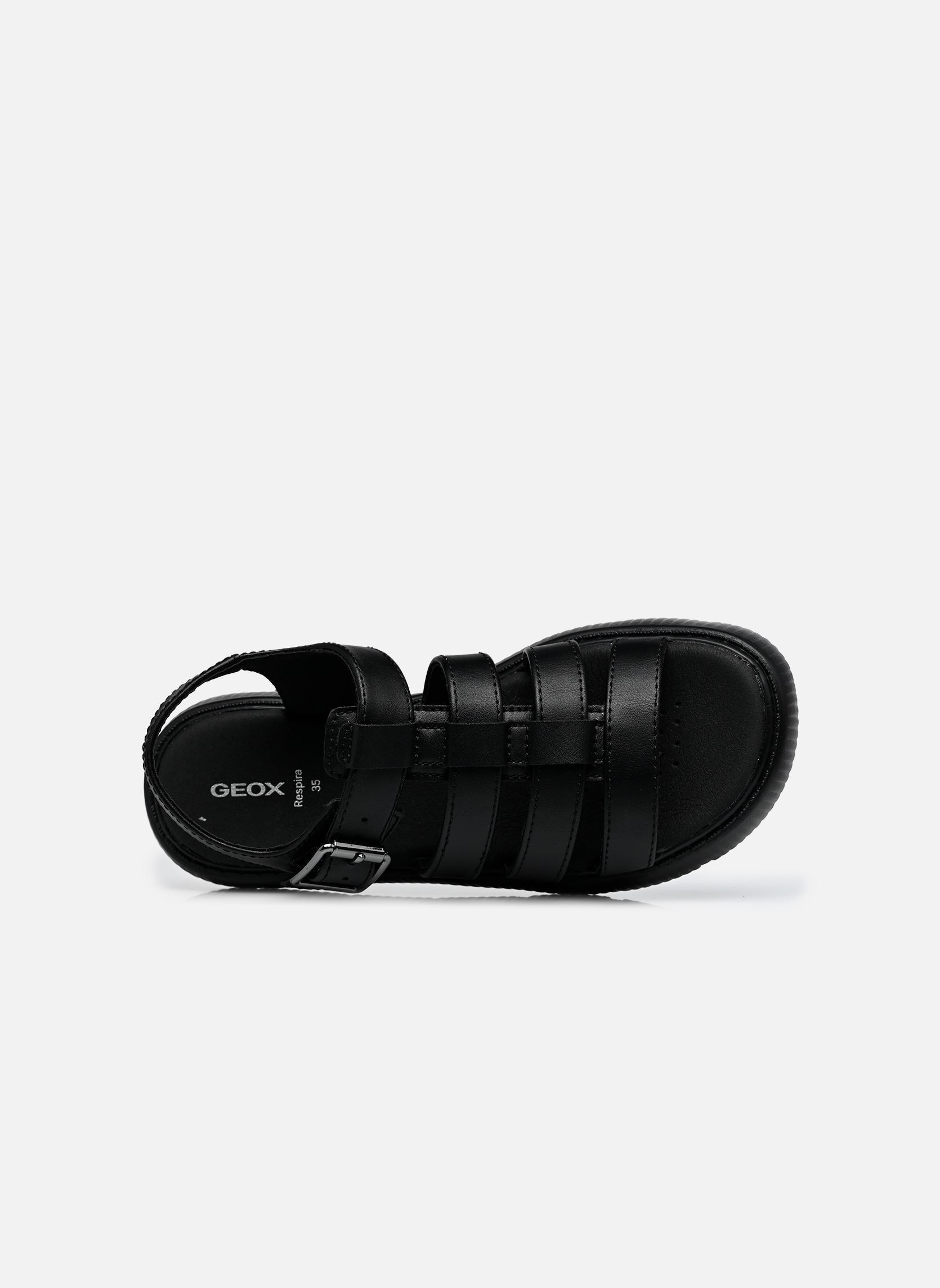 Sandales J Sandal Kodette Girl fille noir Geox Sandales J Sandal Kodette Girl fille noir Black