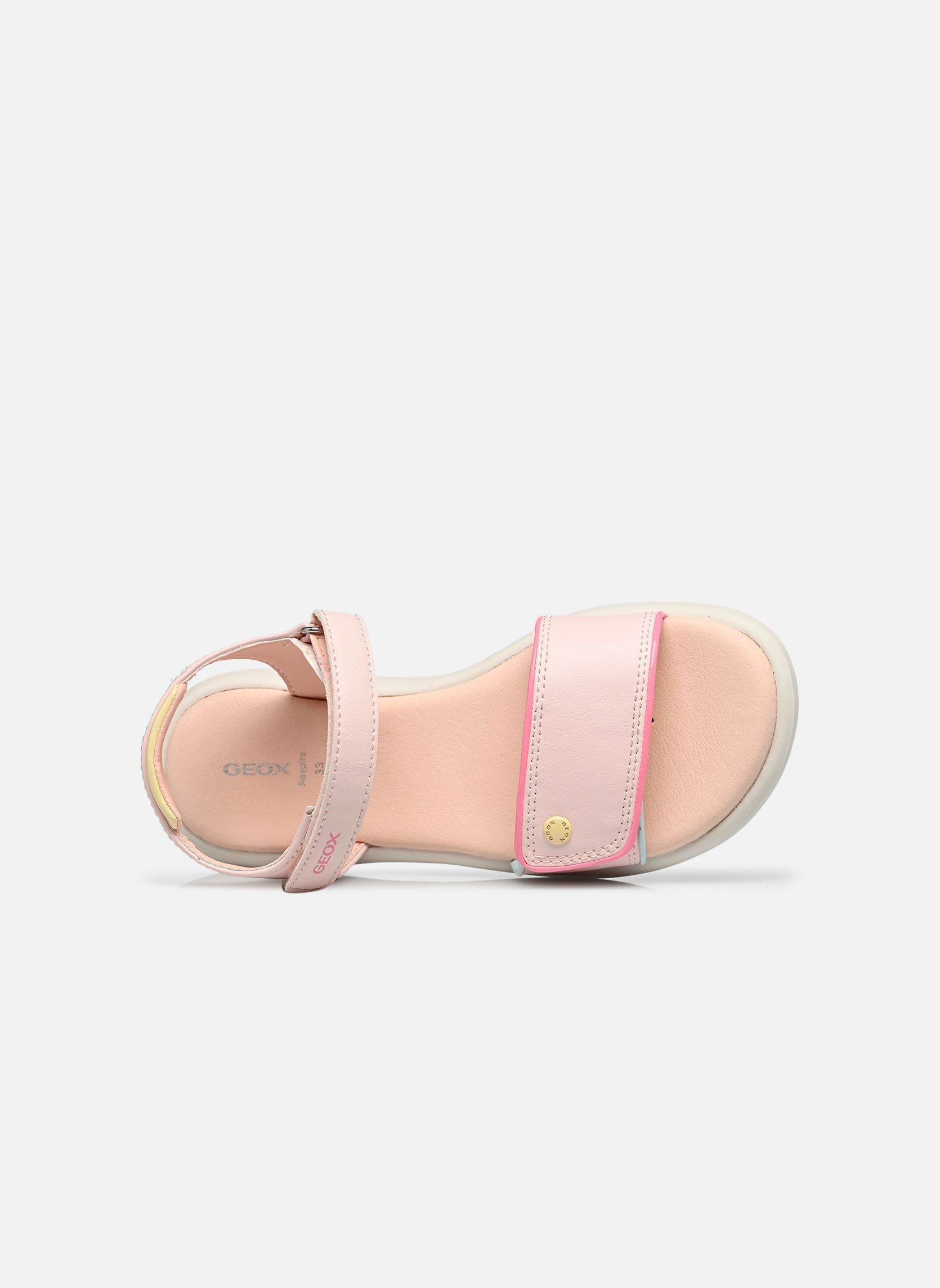 Sandales J Sandal Puffypop Girl fille rose Geox Sandales J Sandal Puffypop Girl fille rose Pink