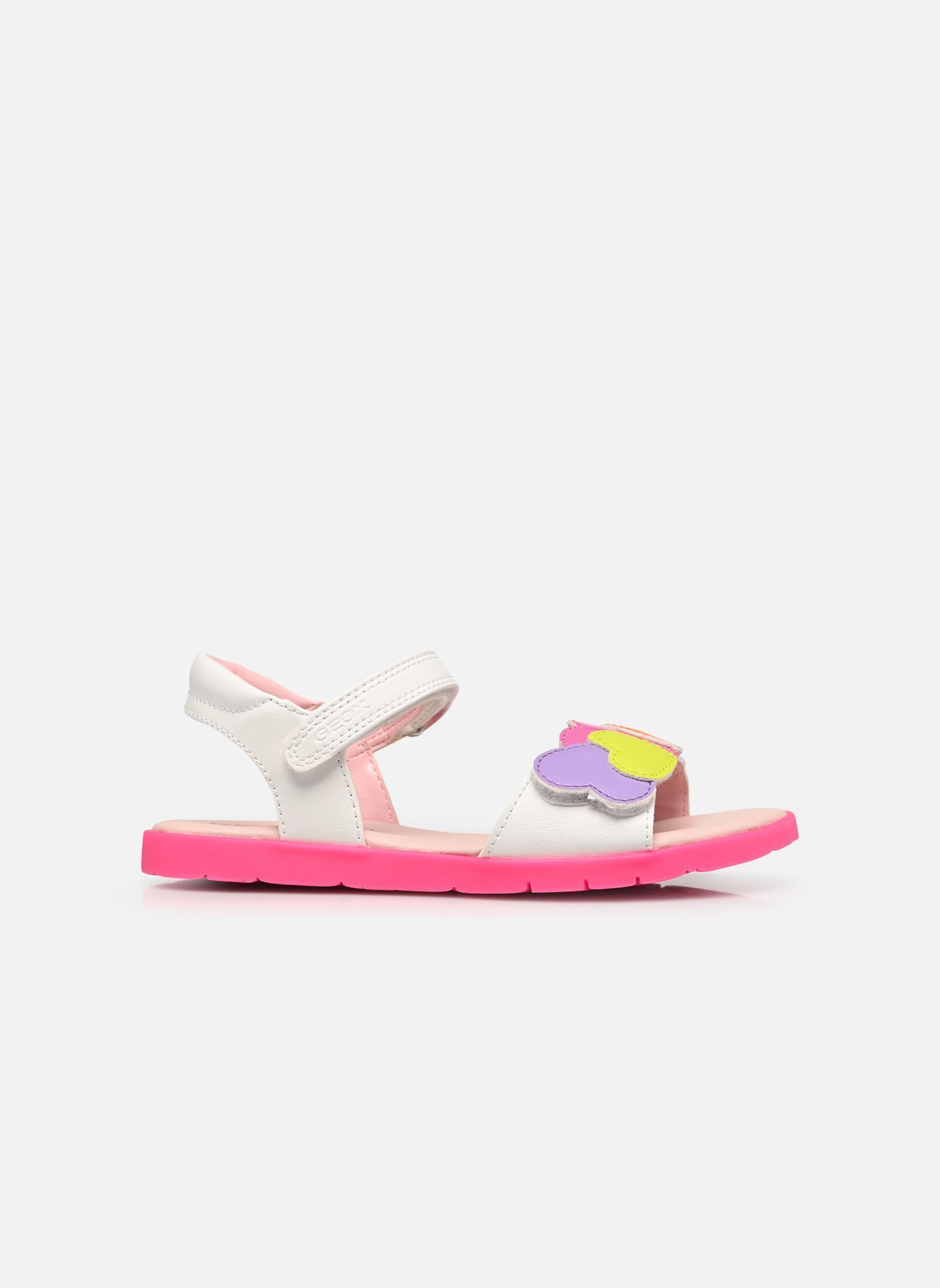 Sandales J Sandal Joyfoot Girl fille multicolore Geox Sandales J Sandal Joyfoot Girl fille multicolore White