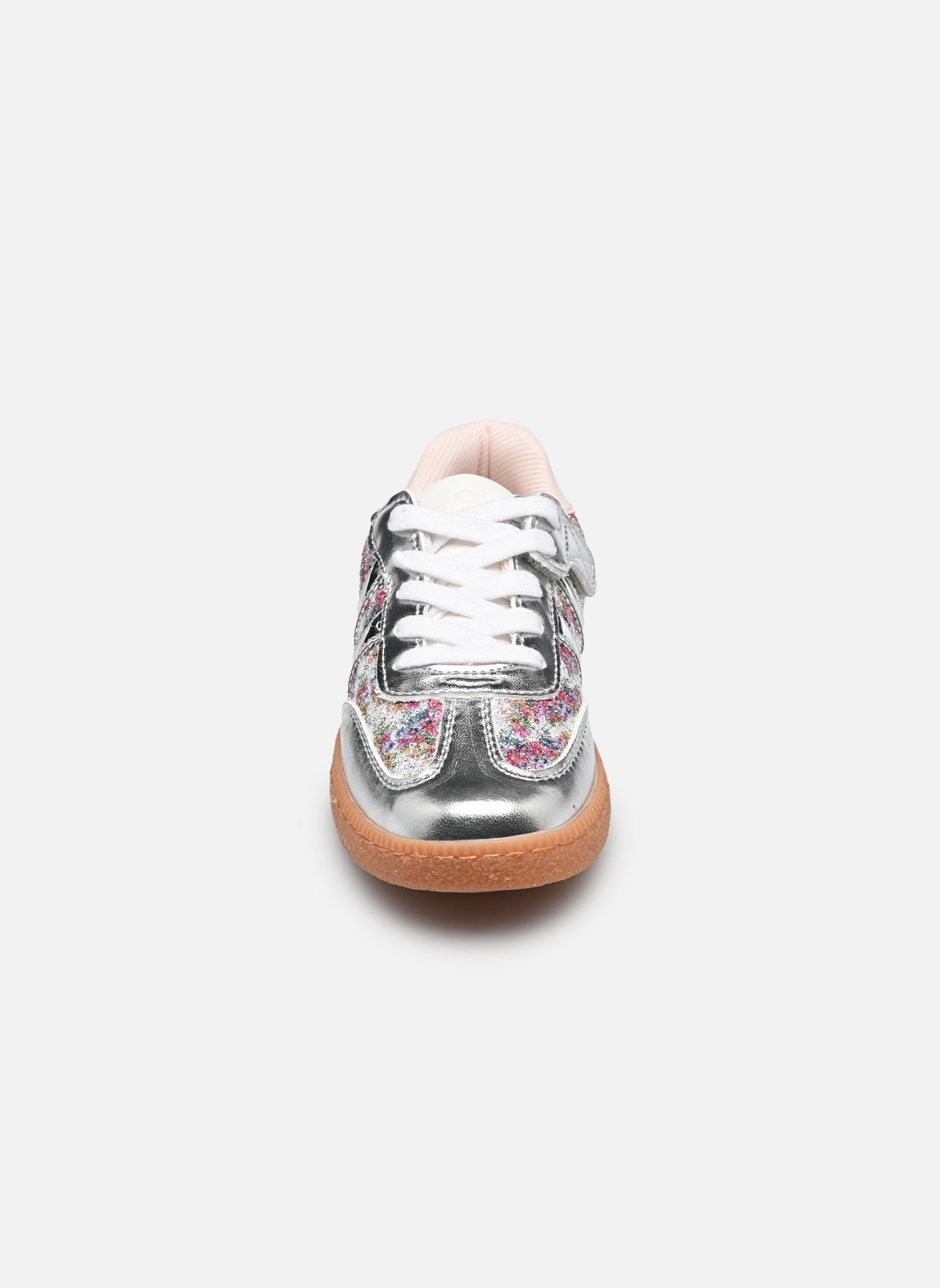 Baskets basses Yuzu Fast Lace fille argent Shoo Pom Baskets basses Yuzu Fast Lace fille argent Silver-Flo