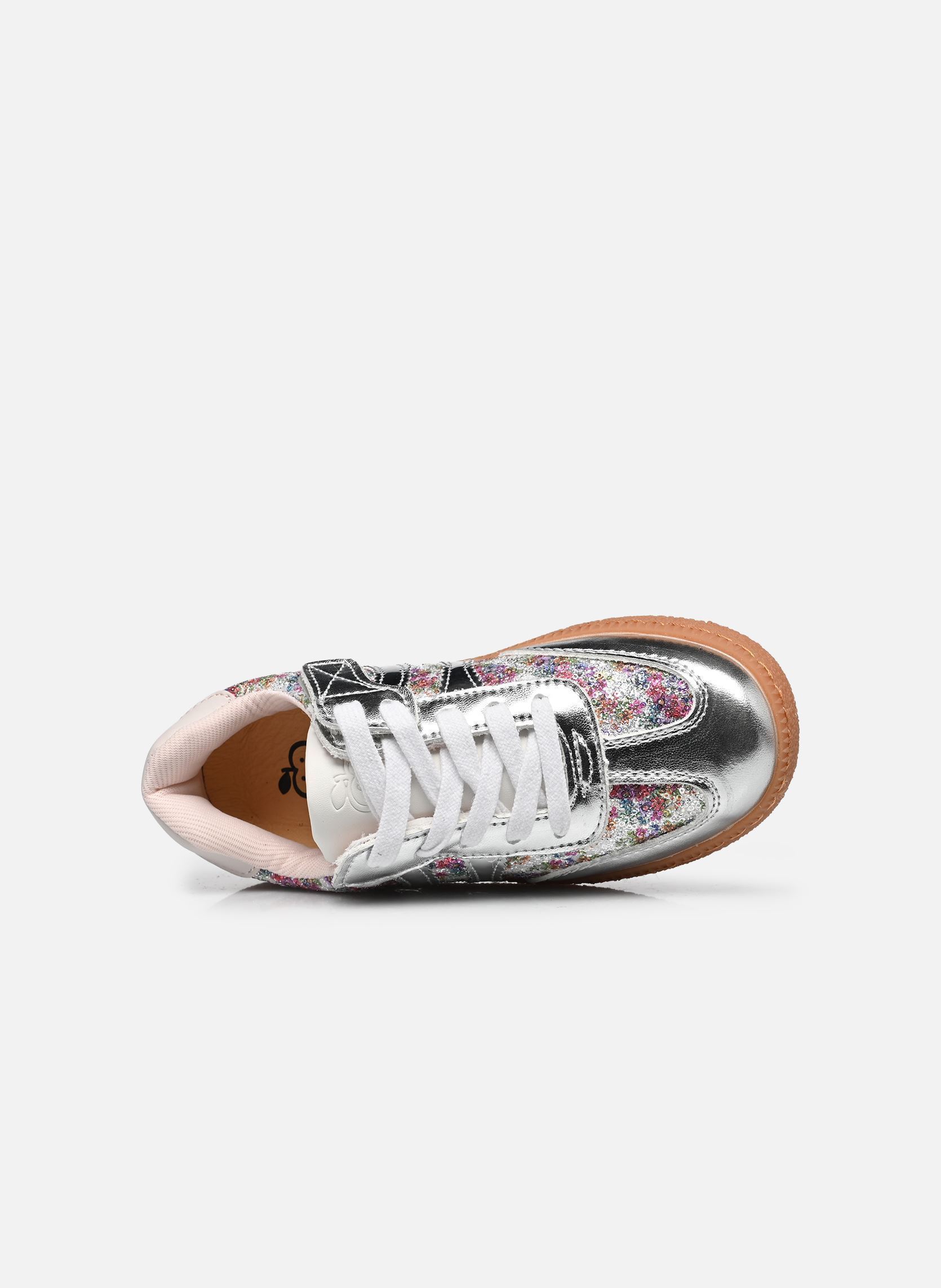 Baskets basses Yuzu Fast Lace fille argent Shoo Pom Baskets basses Yuzu Fast Lace fille argent Silver-Flo