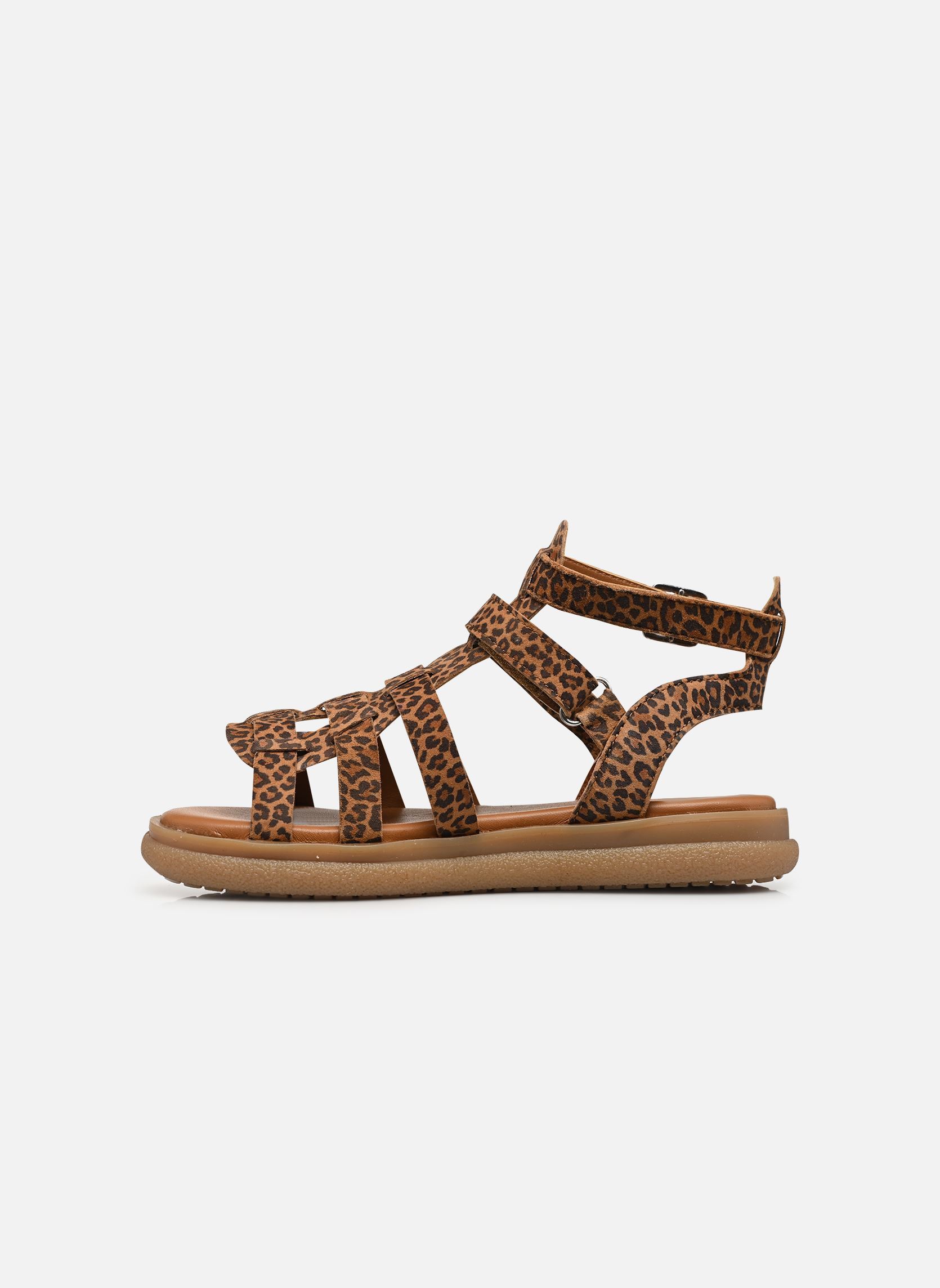Sandales Maximus Top fille marron Shoo Pom Sandales Maximus Top fille marron LEOPARD CAMEL