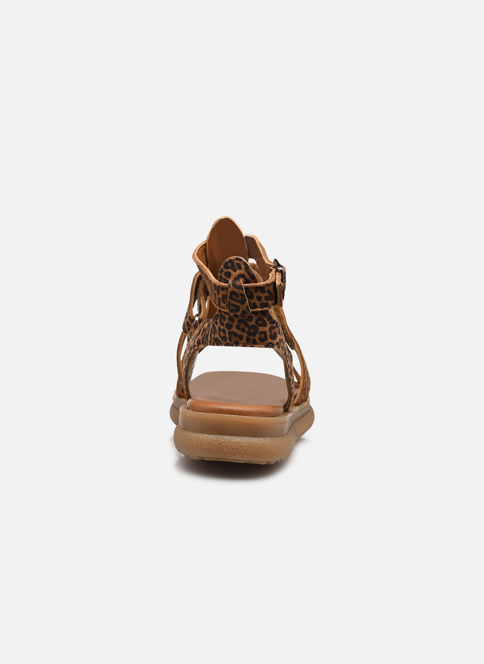 Sandales Maximus Top fille marron Shoo Pom Sandales Maximus Top fille marron LEOPARD CAMEL