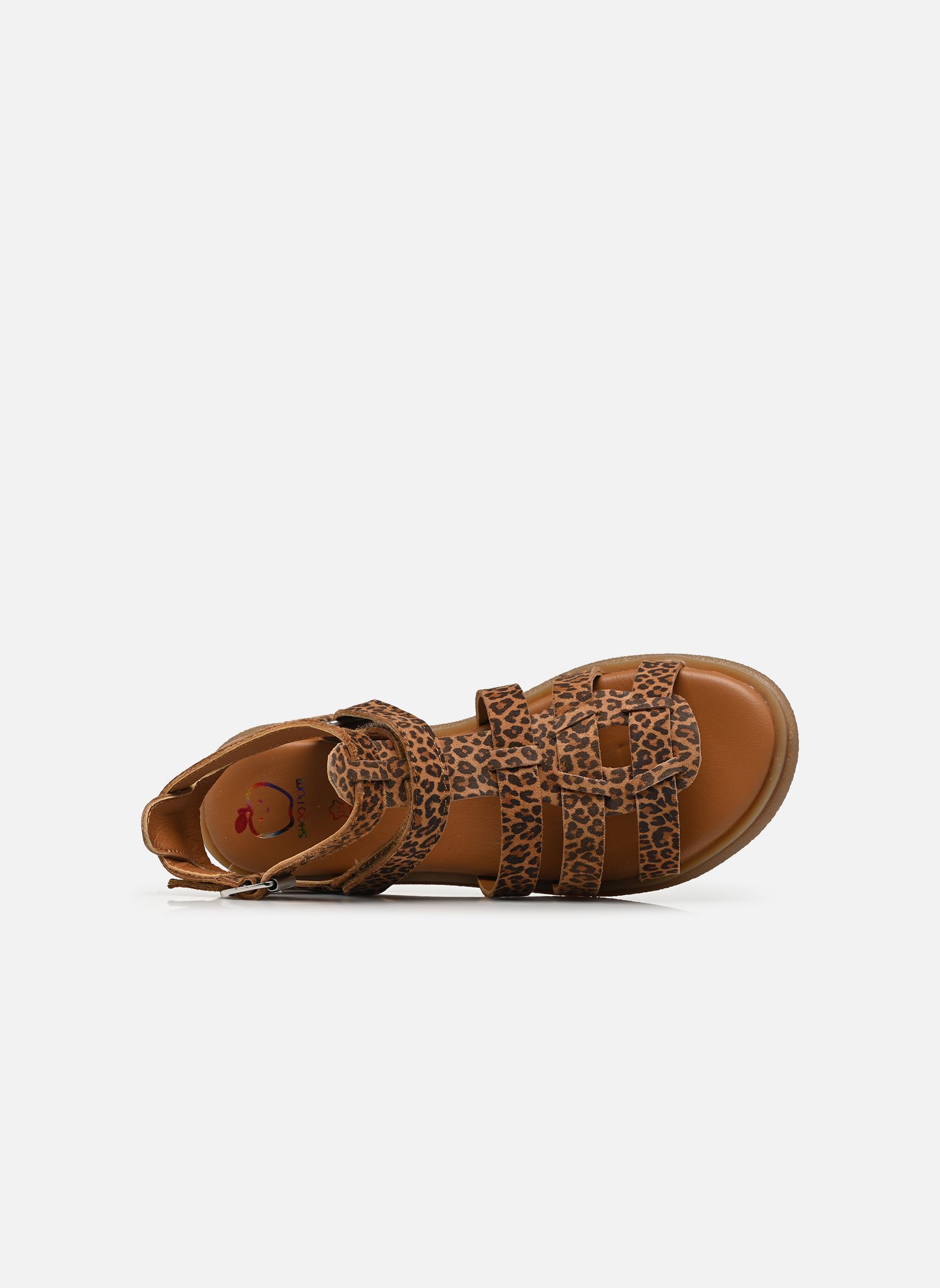 Sandales Maximus Top fille marron Shoo Pom Sandales Maximus Top fille marron LEOPARD CAMEL