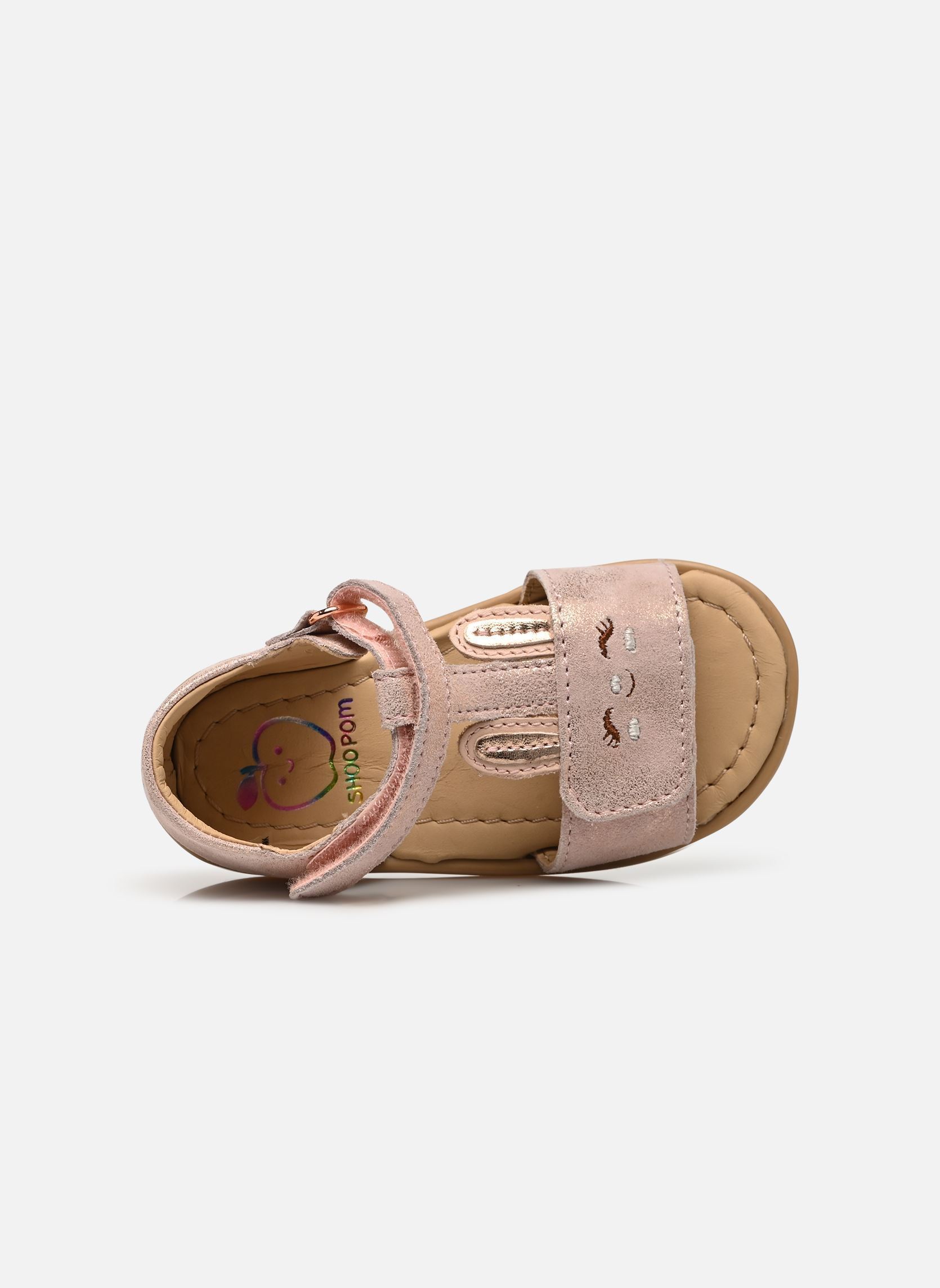 Sandales Tity Bunny fille rose Shoo Pom Sandales Tity Bunny fille rose PINK-COPPER