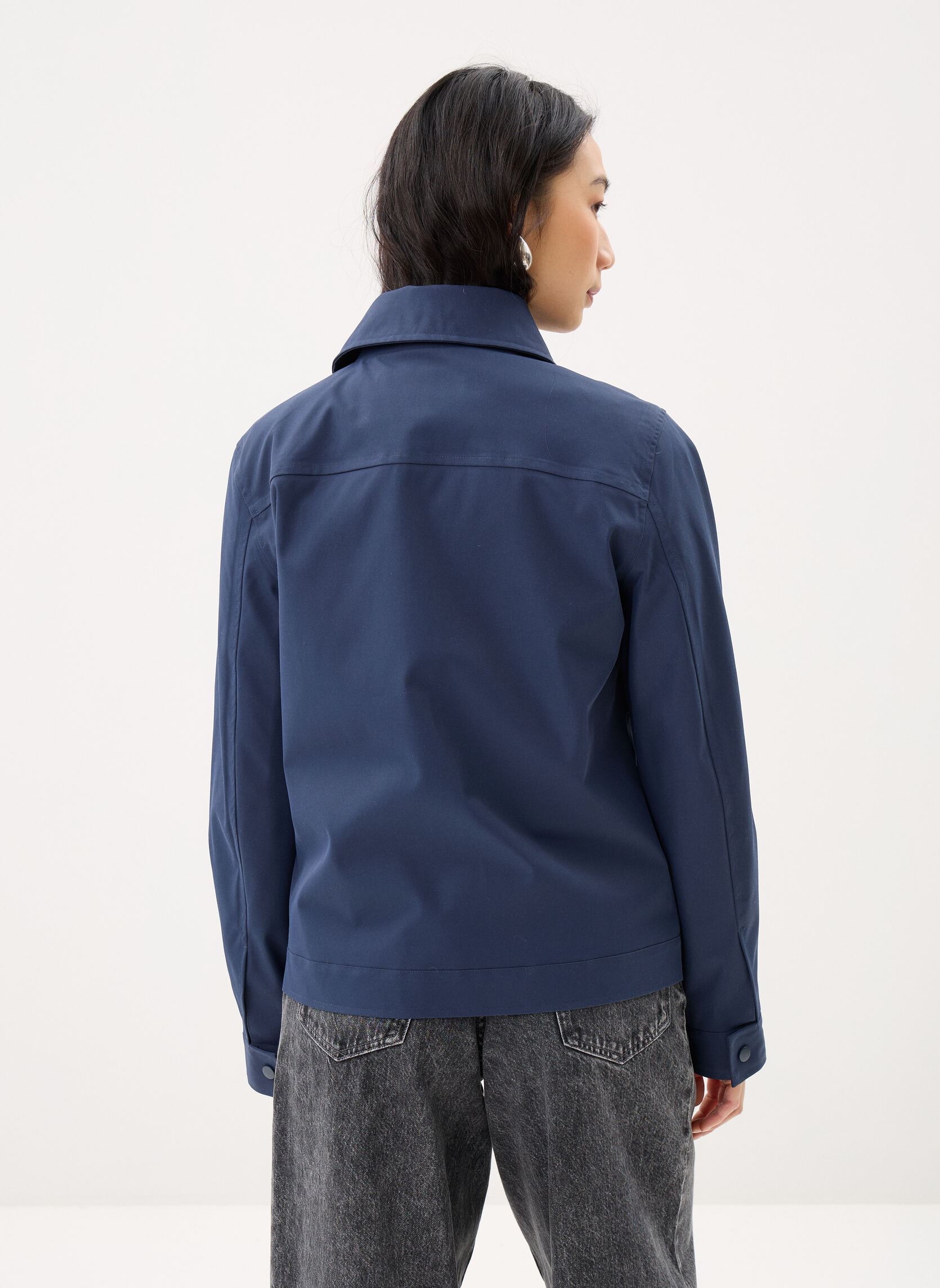 Bomberjacks Ambroise dames blauw FLOTTE Bomberjacks Ambroise dames blauw INDIGO