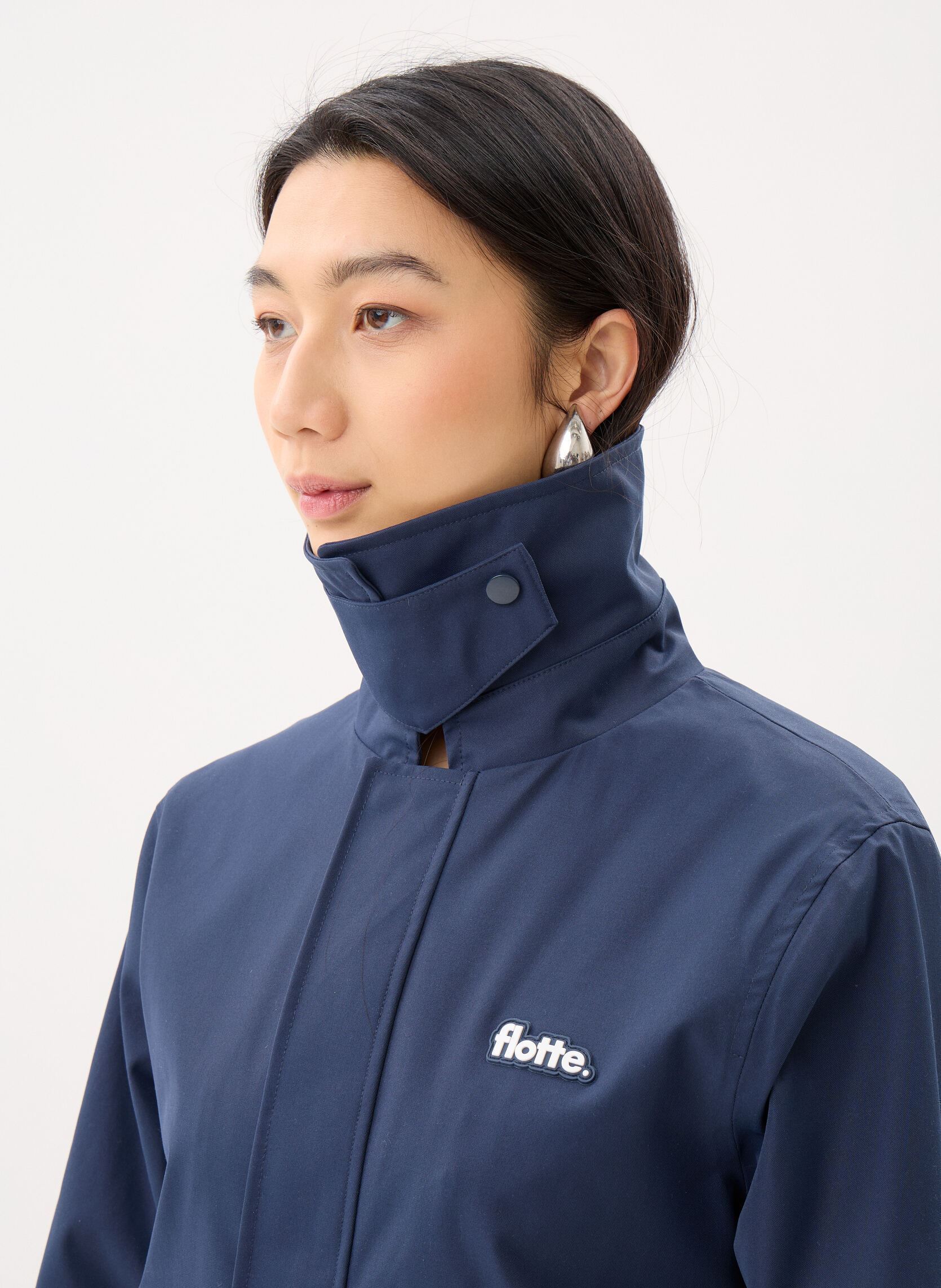 Bomberjacks Ambroise dames blauw FLOTTE Bomberjacks Ambroise dames blauw INDIGO