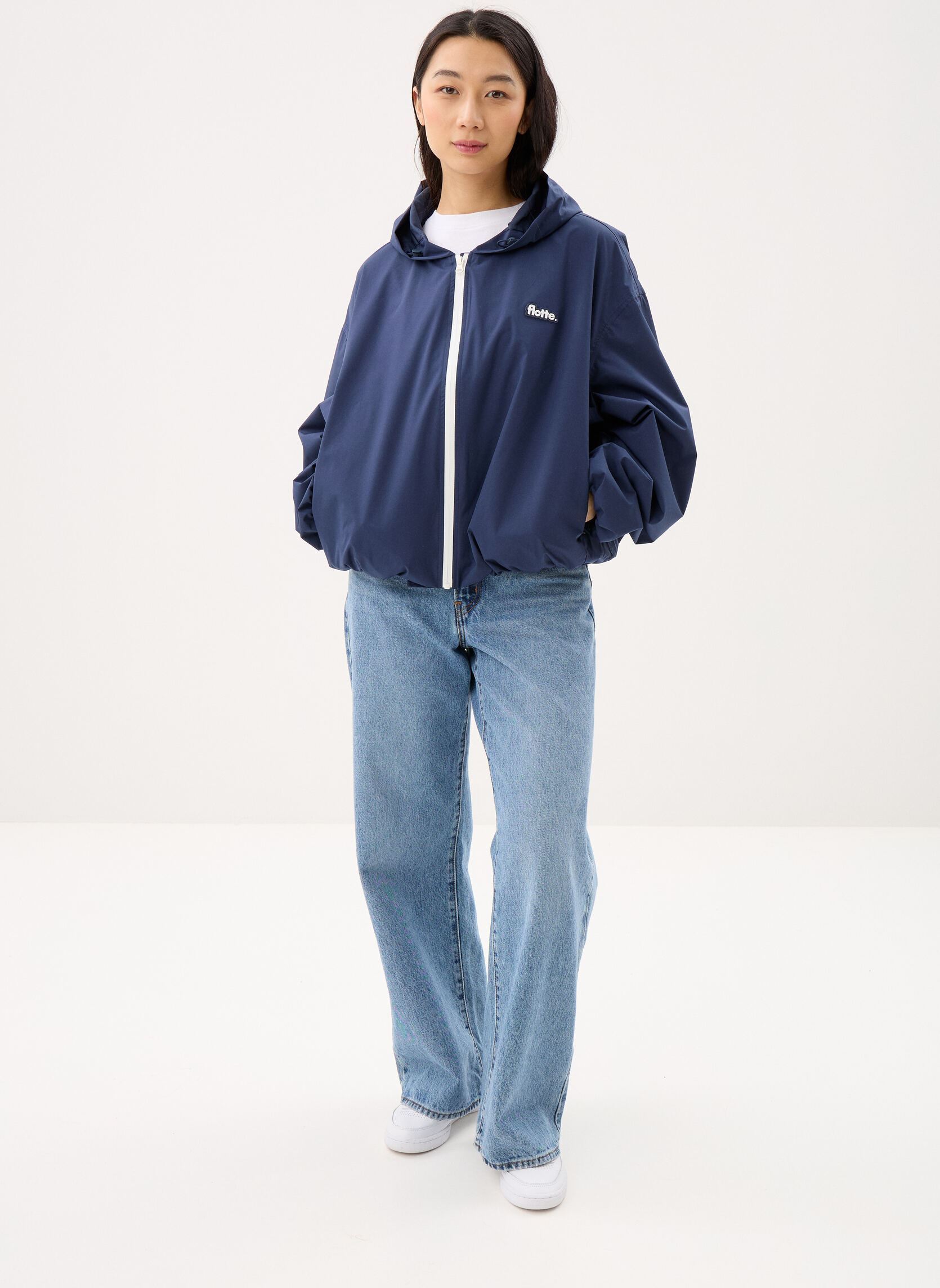 Regenjassen Darius dames blauw FLOTTE Regenjassen Darius dames blauw Indigo