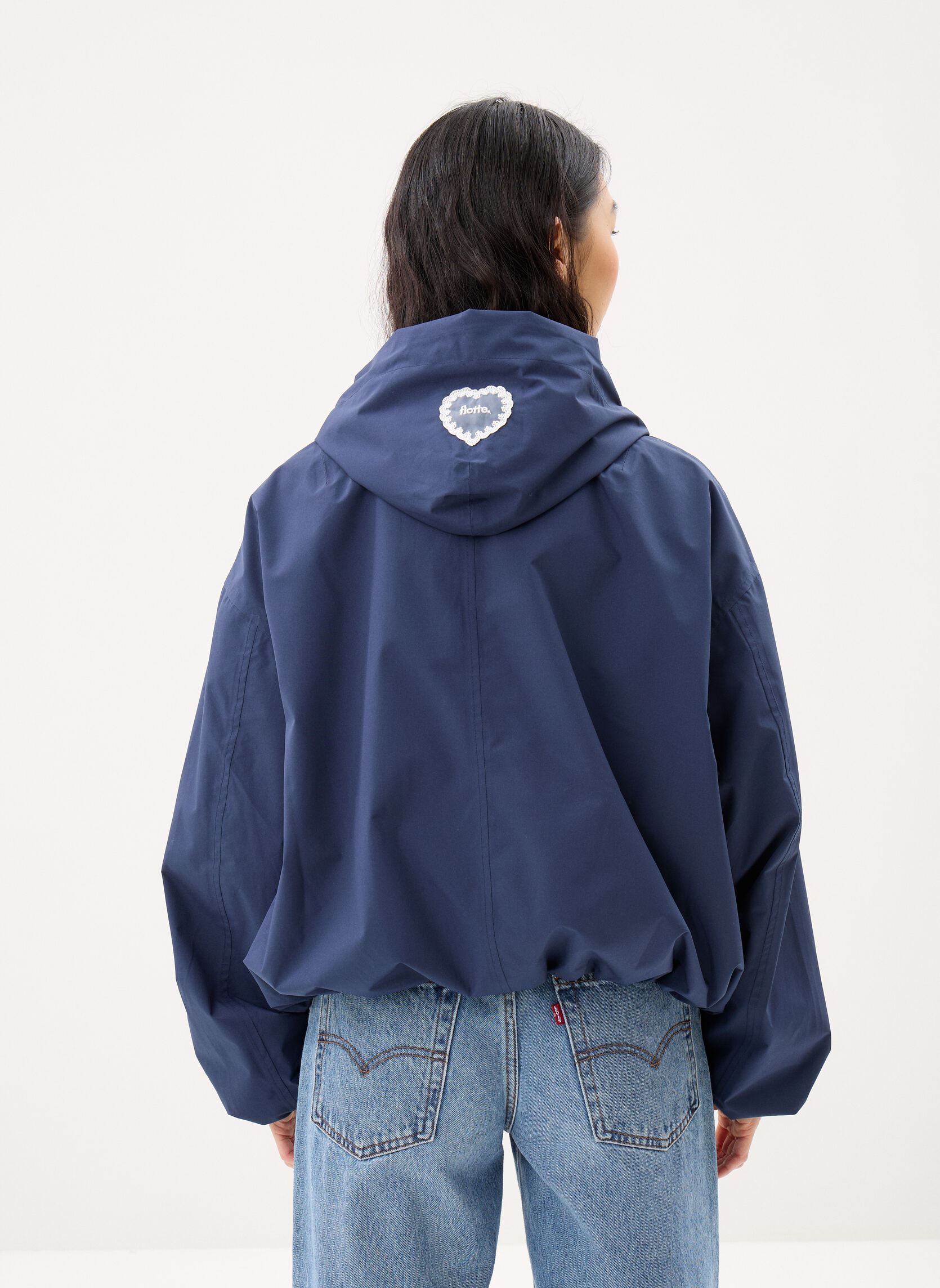 Regenjassen Darius dames blauw FLOTTE Regenjassen Darius dames blauw Indigo