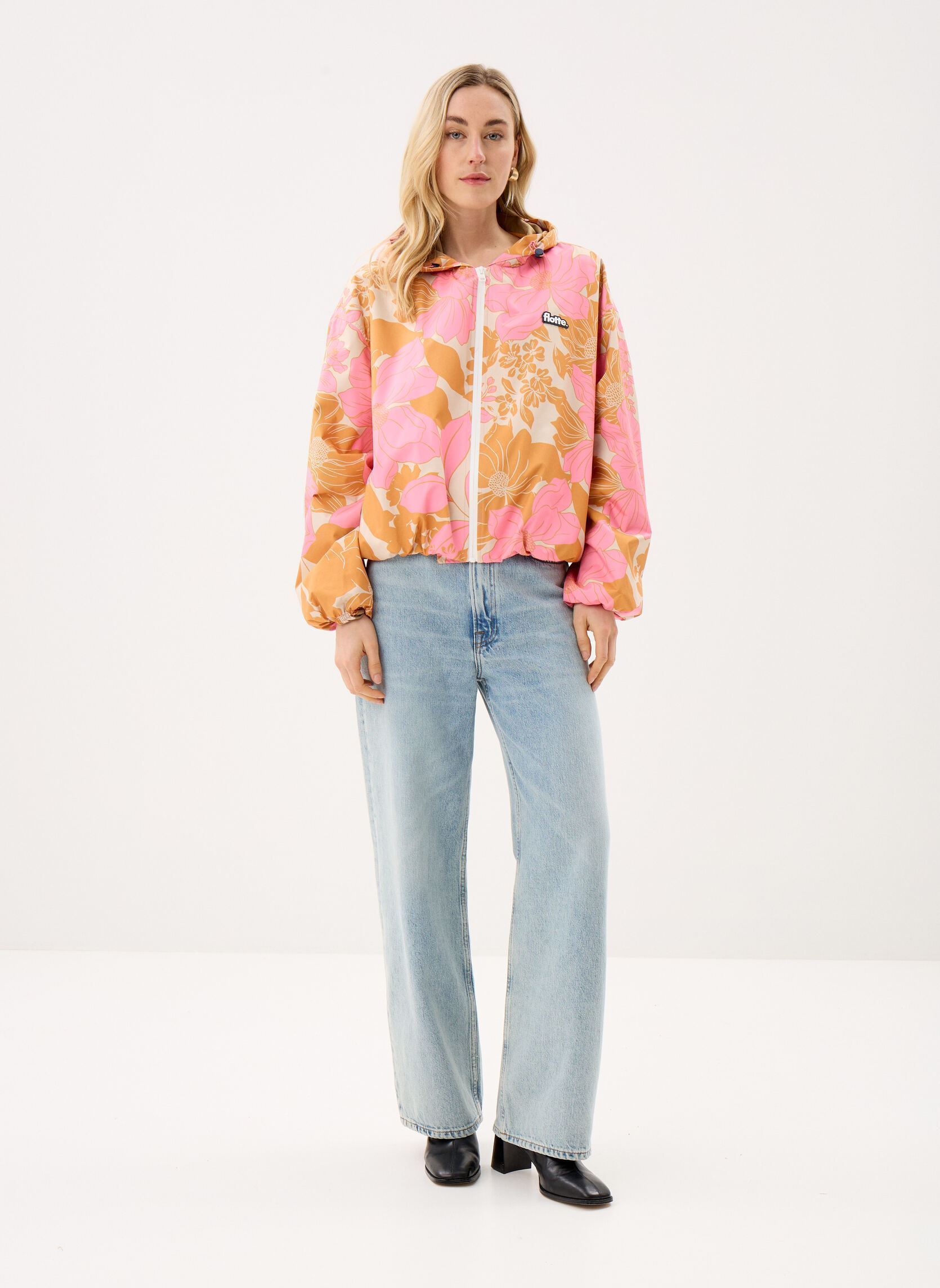 Regenjassen Darius dames roze FLOTTE Regenjassen Darius dames roze SUNSET BLOOM