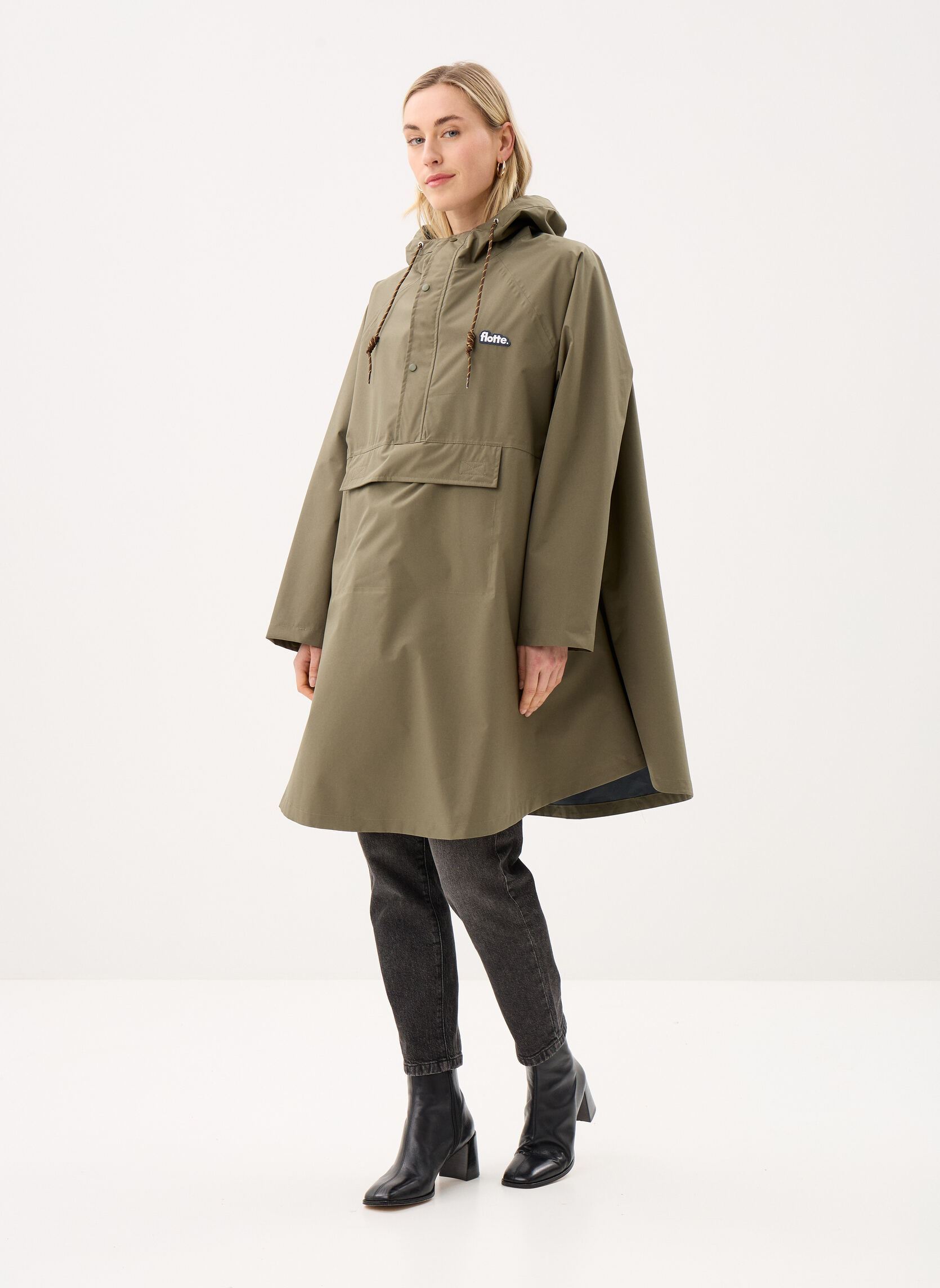 Vestes imperméable Gabriel femme vert FLOTTE Vestes imperméable Gabriel femme vert Kaki