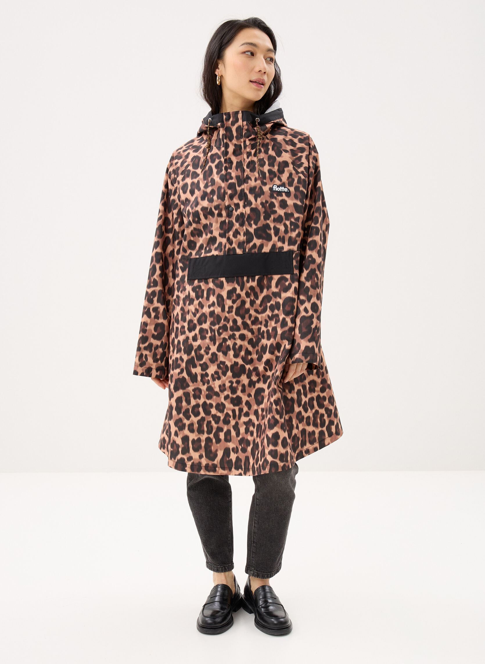 Regenjacken Gabriel damen braun FLOTTE Regenjacken Gabriel damen braun New Leopard