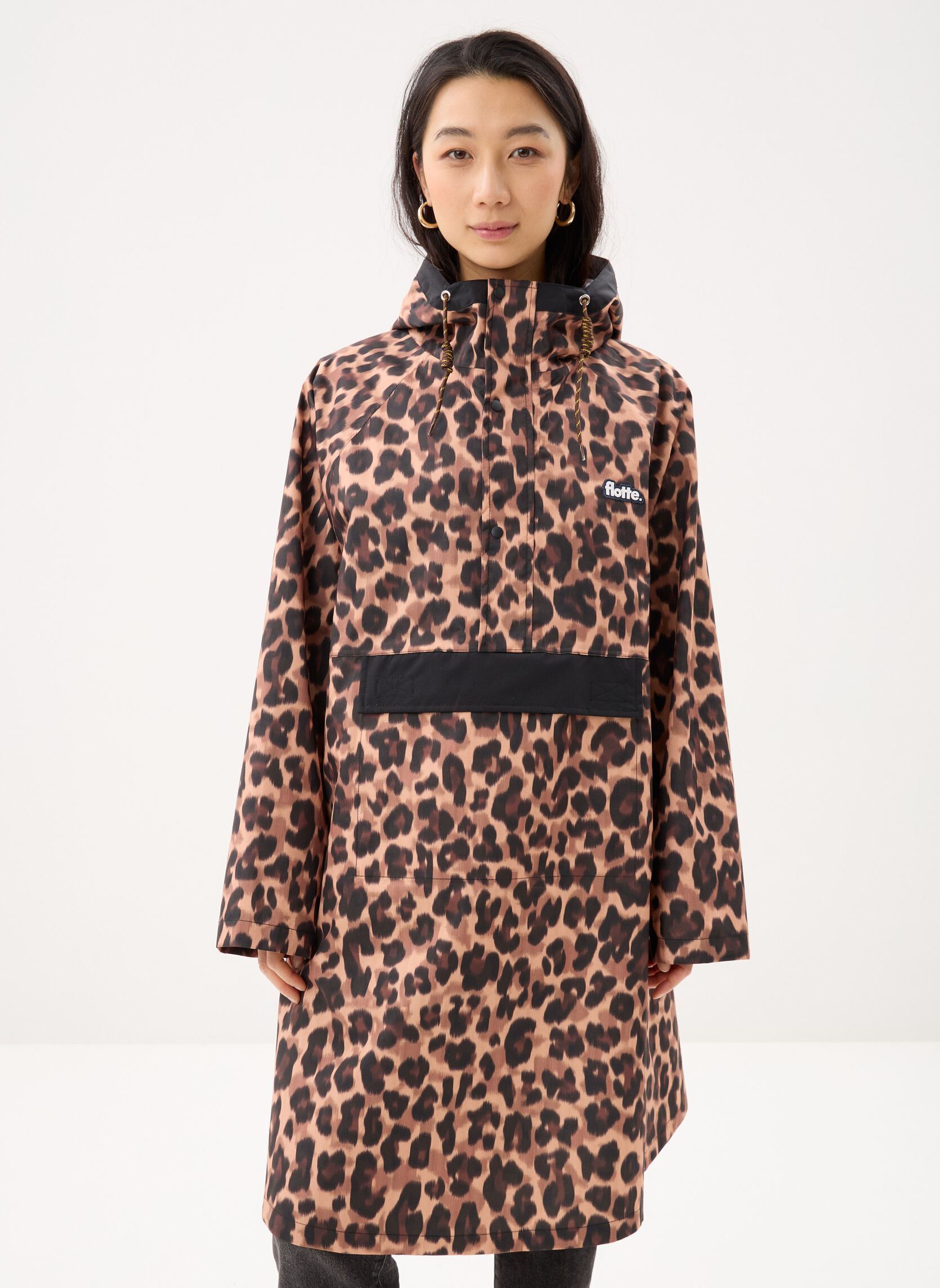 Regenjacken Gabriel damen braun FLOTTE Regenjacken Gabriel damen braun New Leopard