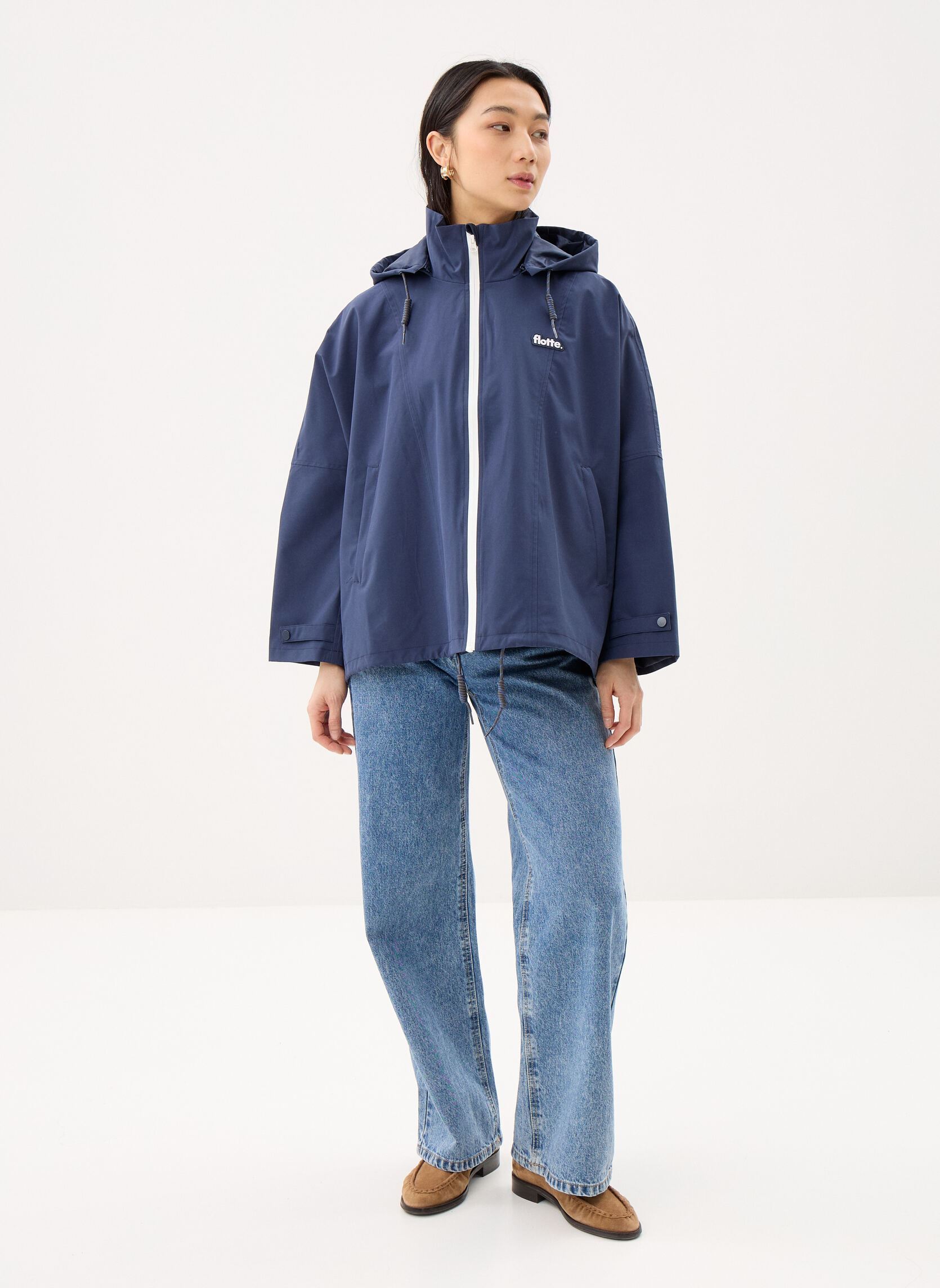Regenjassen Lourmel dames blauw FLOTTE Regenjassen Lourmel dames blauw INDIGO
