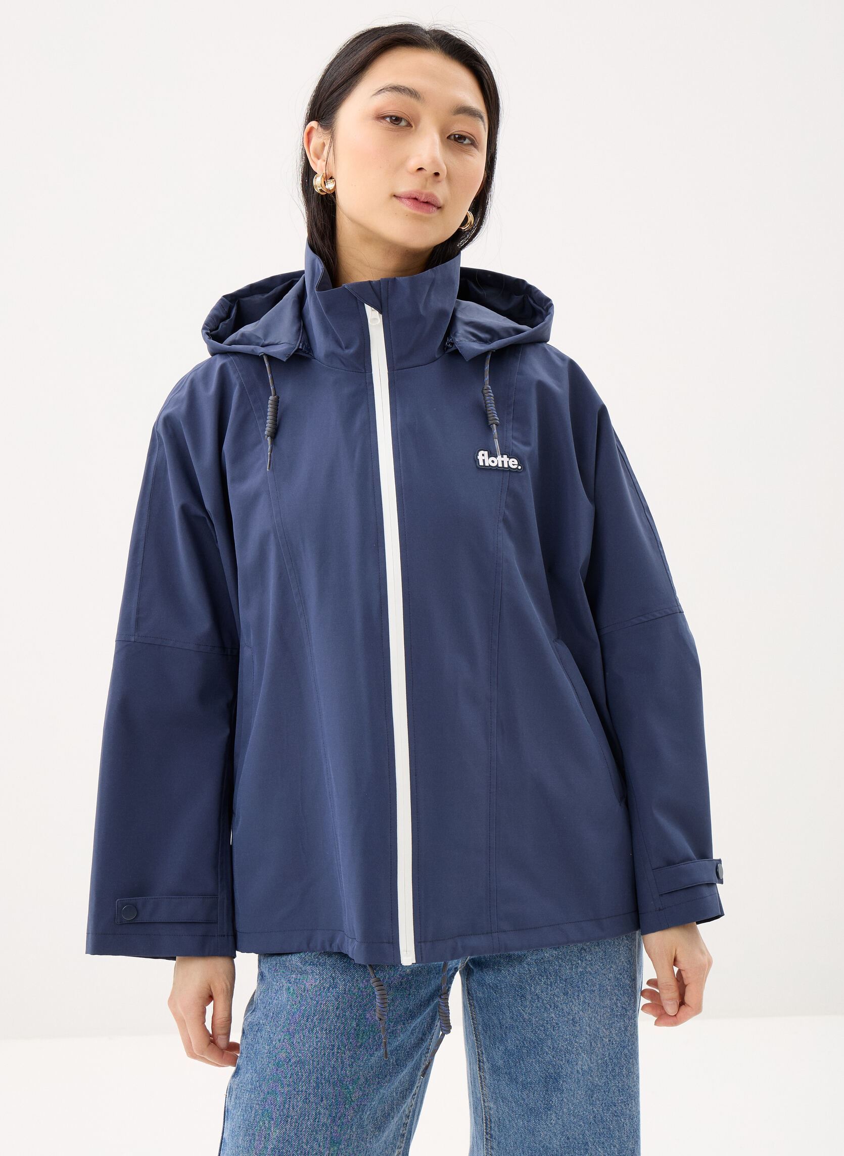 Regenjassen Lourmel dames blauw FLOTTE Regenjassen Lourmel dames blauw INDIGO