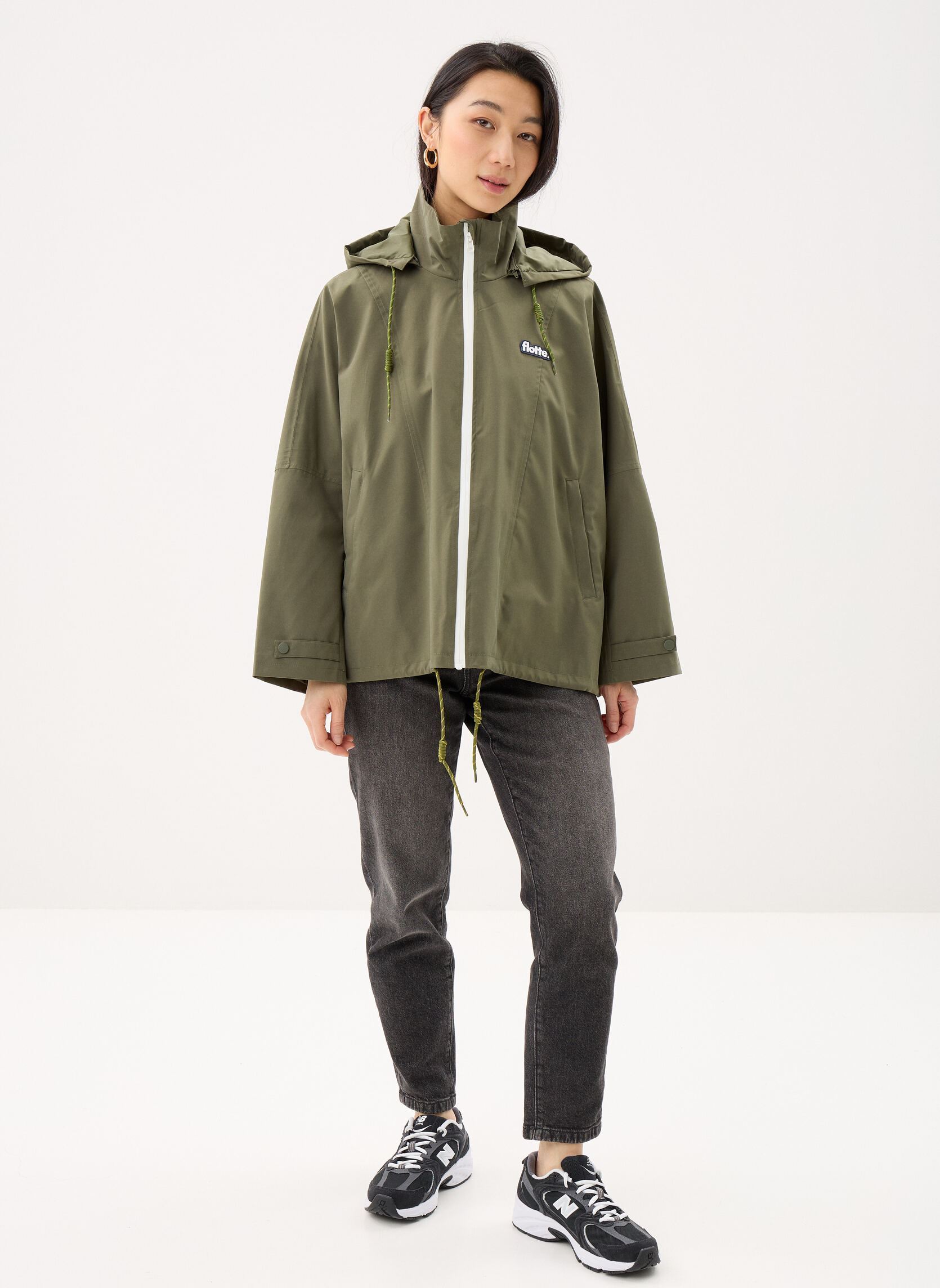 Vestes imperméable Lourmel femme vert FLOTTE Vestes imperméable Lourmel femme vert KAKI