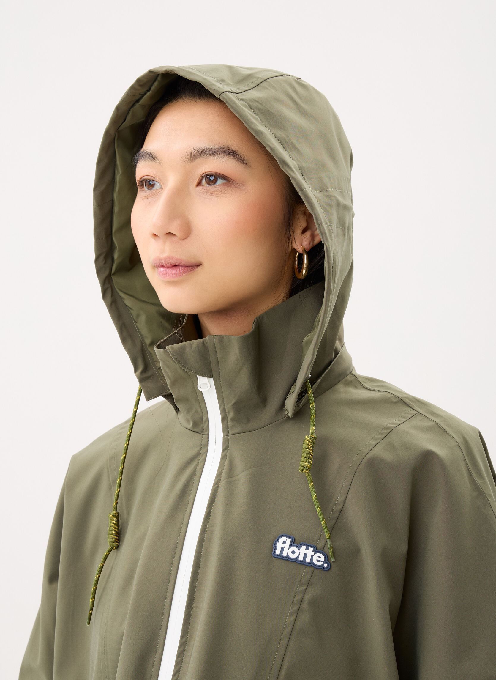 Vestes imperméable Lourmel femme vert FLOTTE Vestes imperméable Lourmel femme vert KAKI