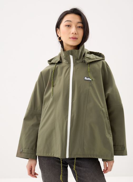 FLOTTE Giacche impermeabili Lourmel donna verde