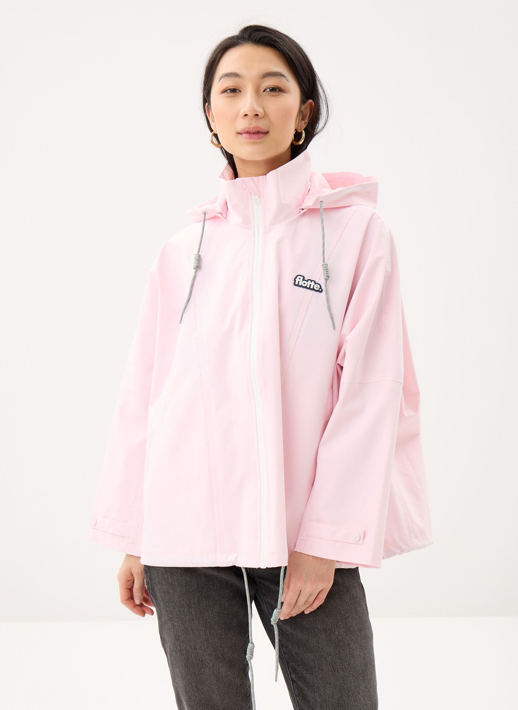 Vestes imperméable Lourmel femme rose FLOTTE Vestes imperméable Lourmel femme rose MARSHMALLOW