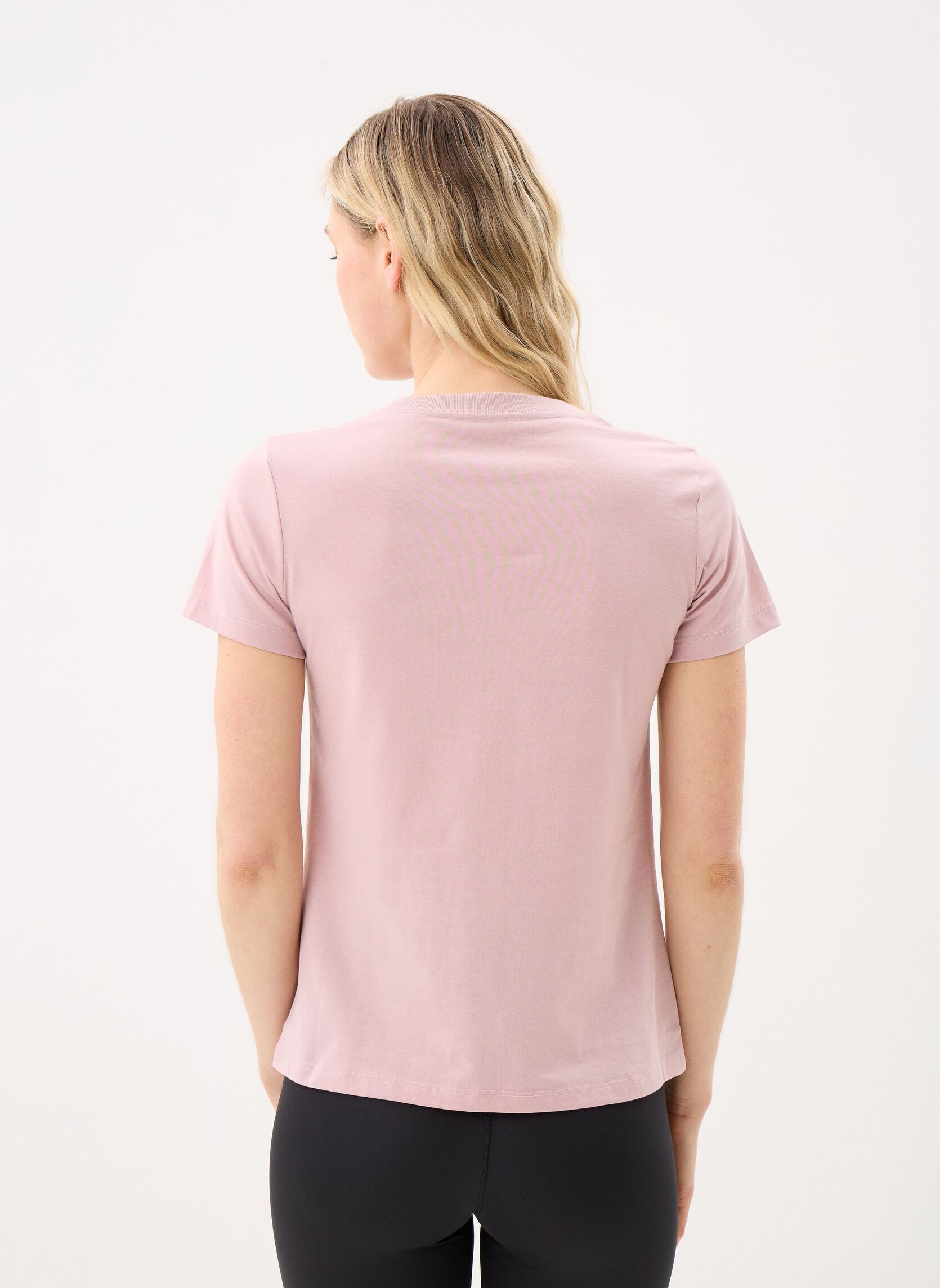 Tee-shirts W Evo Sd Slm Ss Tee femme rose The North Face Tee-shirts W Evo Sd Slm Ss Tee femme rose METAL PINK