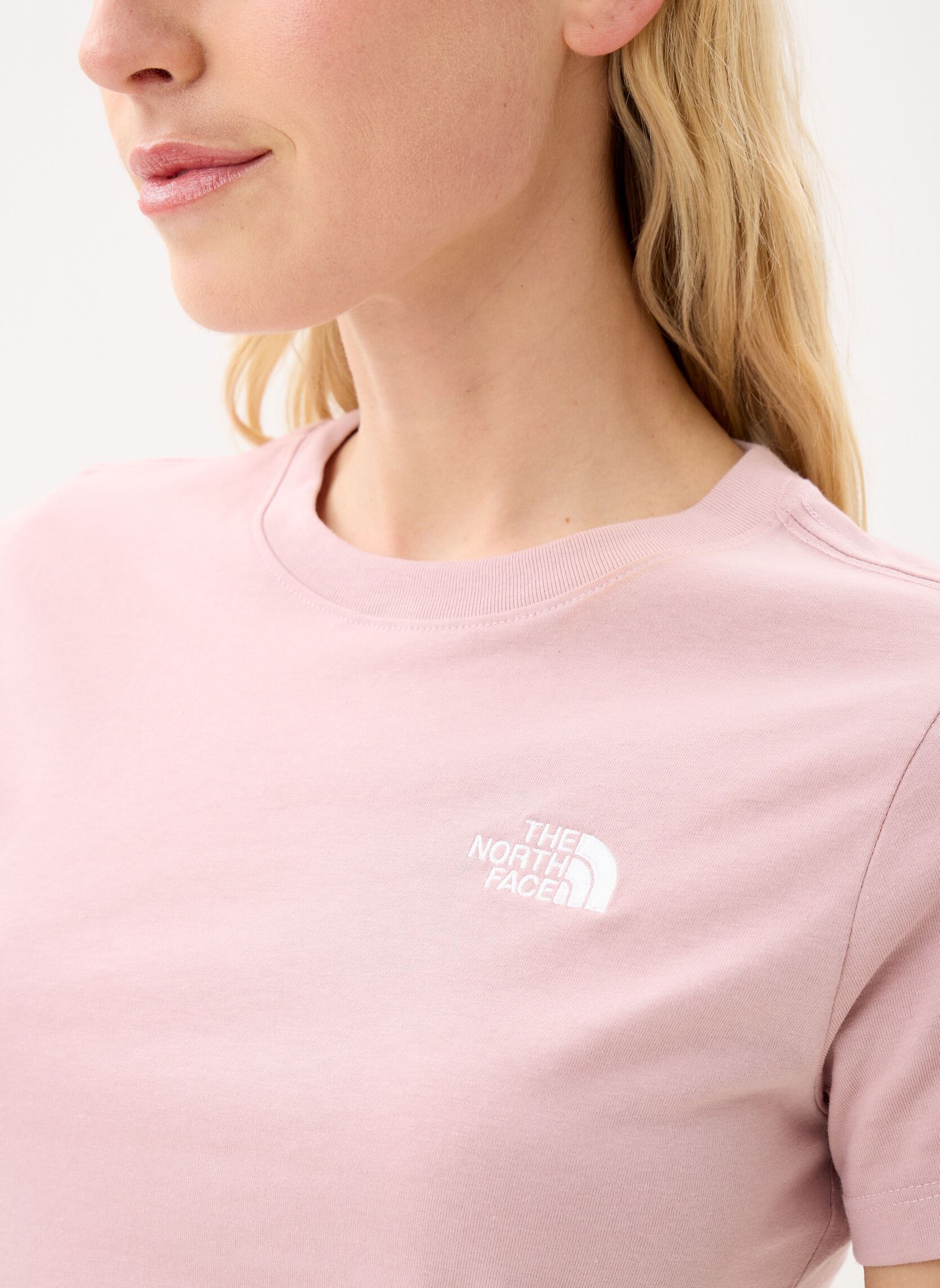 Tee-shirts W Evo Sd Slm Ss Tee femme rose The North Face Tee-shirts W Evo Sd Slm Ss Tee femme rose METAL PINK