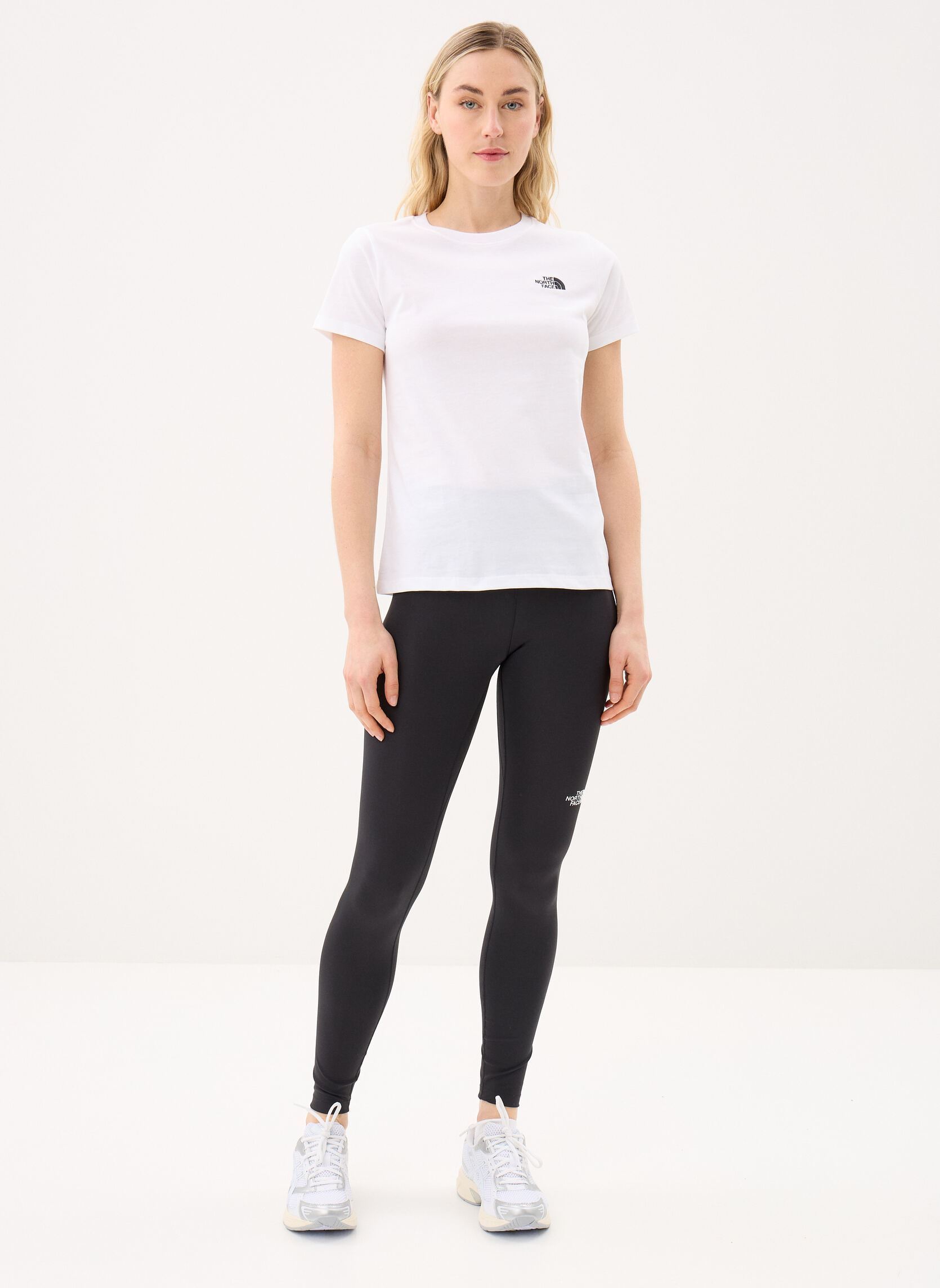 Tee-shirts W Evo Sd Slm Ss Tee femme blanc The North Face Tee-shirts W Evo Sd Slm Ss Tee femme blanc TNF WHITE