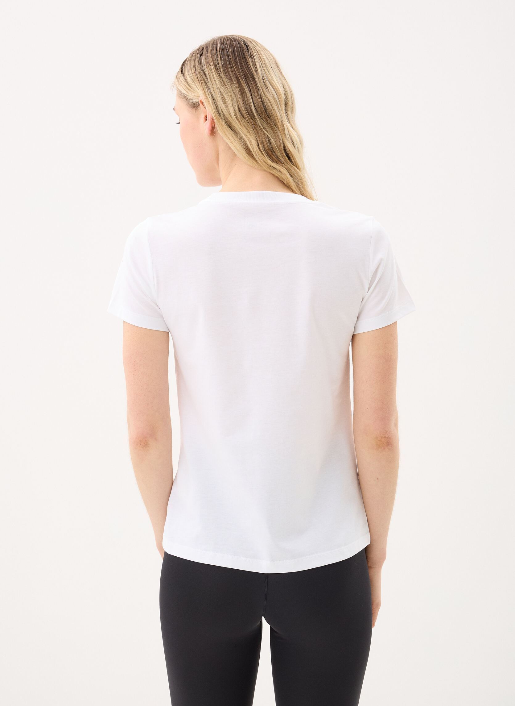 Tee-shirts W Evo Sd Slm Ss Tee femme blanc The North Face Tee-shirts W Evo Sd Slm Ss Tee femme blanc TNF WHITE