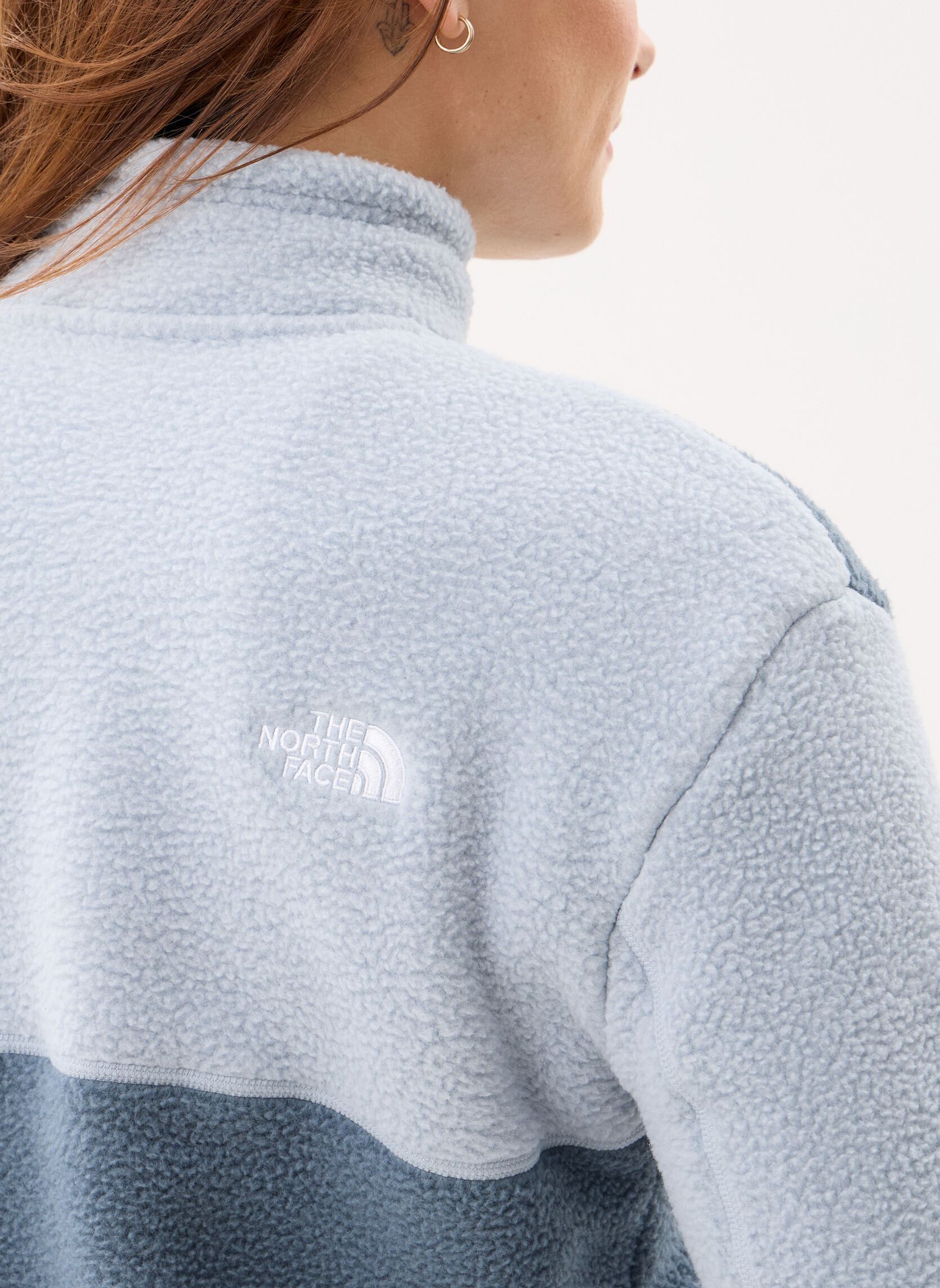 Fleece-Jacken W Yumiori 1/4 Zip damen grau The North Face Fleece-Jacken W Yumiori 1/4 Zip damen grau GRANITE GREY/FR