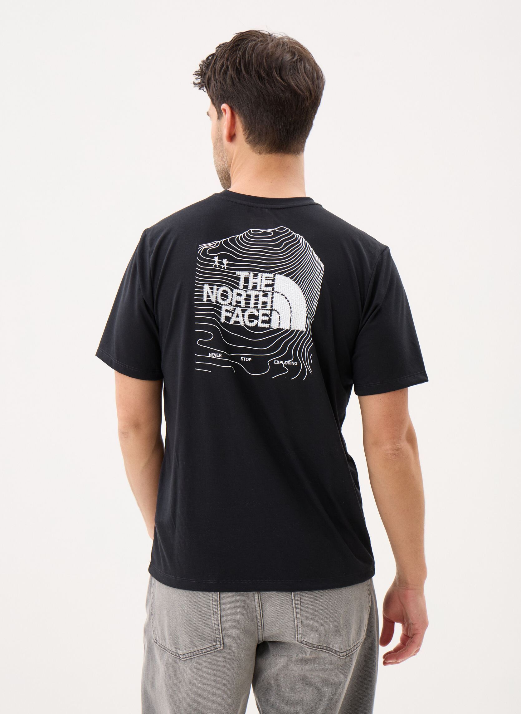 Tee-shirts manches courtes M Btmp Logo Ss T-Grap homme noir The North Face Tee-shirts manches courtes M Btmp Logo Ss T-Grap homme noir TNF BLACK