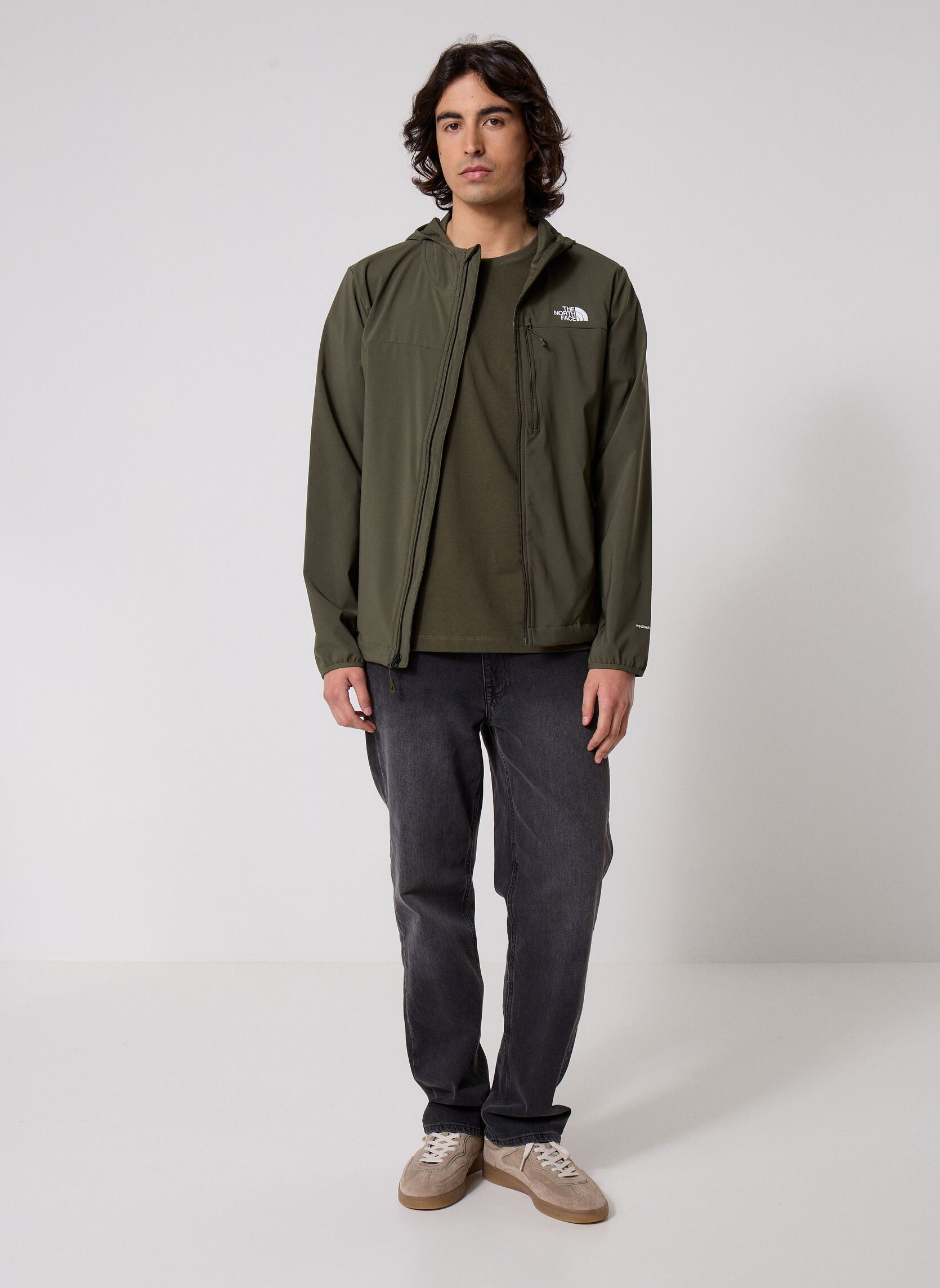 Blousons M Nimble Hoodie 2 homme vert The North Face Blousons M Nimble Hoodie 2 homme vert NEW TAUPE GREEN