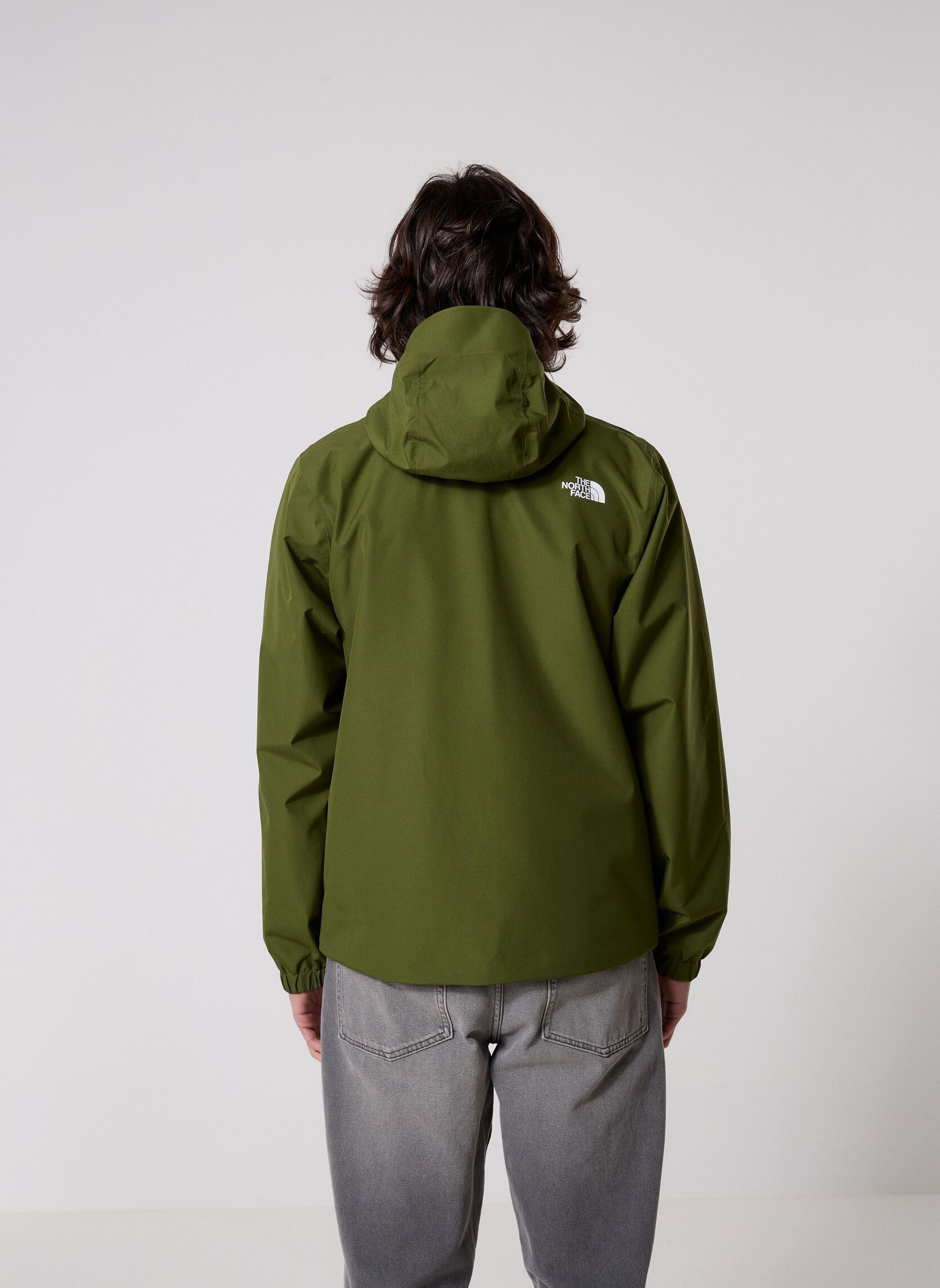 Waterdichte jassen M Quest Mono Jacket heren groen The North Face Waterdichte jassen M Quest Mono Jacket heren groen WOODLAND GREEN