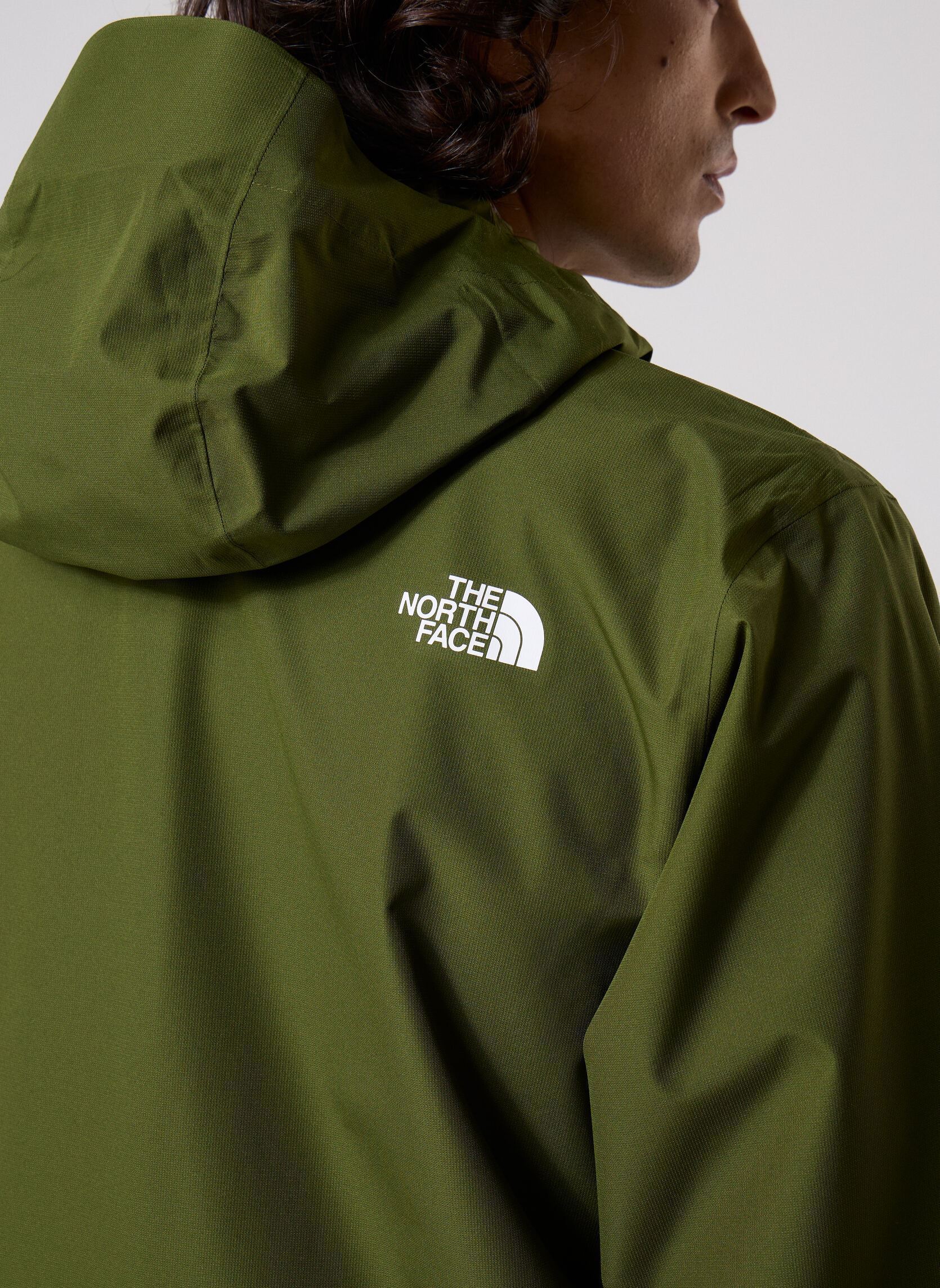 Waterdichte jassen M Quest Mono Jacket heren groen The North Face Waterdichte jassen M Quest Mono Jacket heren groen WOODLAND GREEN