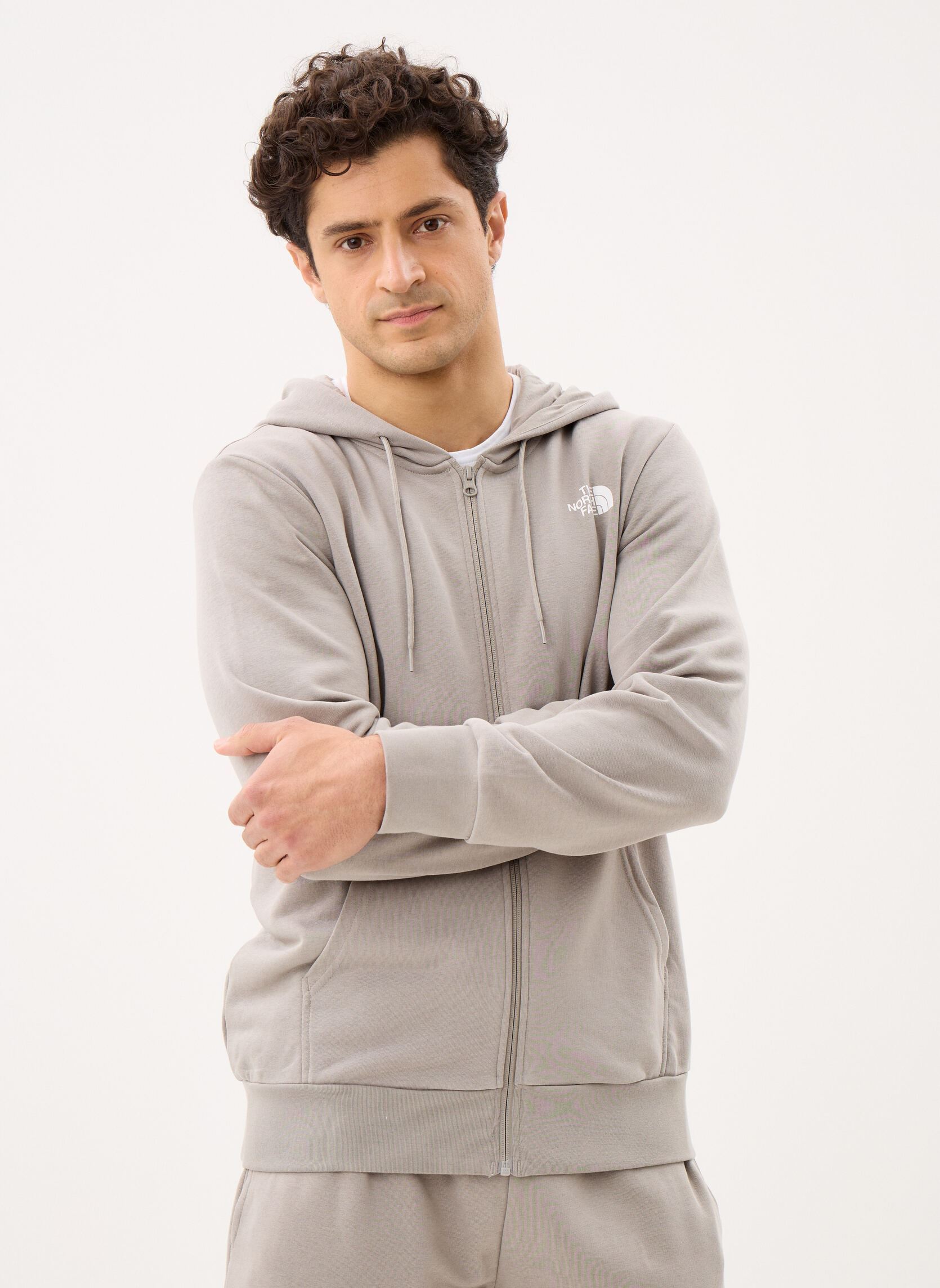 Sweats zippés M Sd Light Reg Fz Hd homme beige The North Face Sweats zippés M Sd Light Reg Fz Hd homme beige STONE SLAB