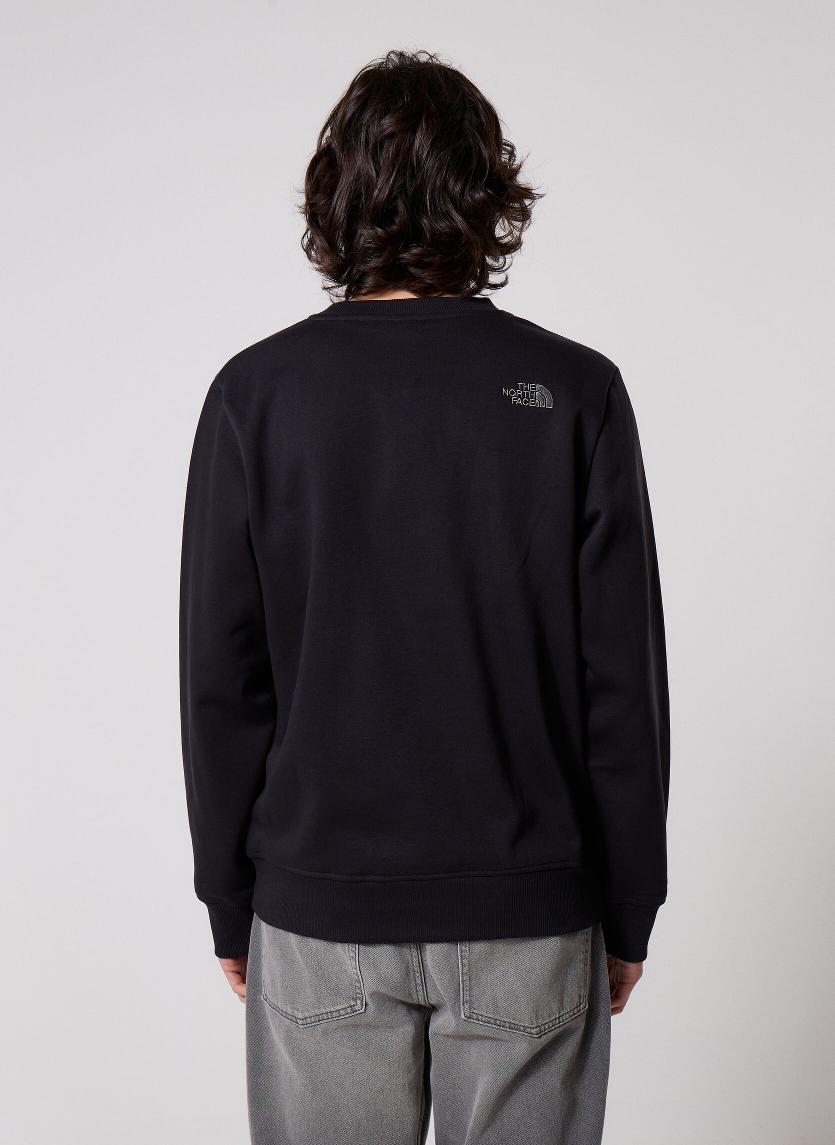 Sweats M Drew Peak Rg Crew homme noir The North Face Sweats M Drew Peak Rg Crew homme noir TNF BLACK