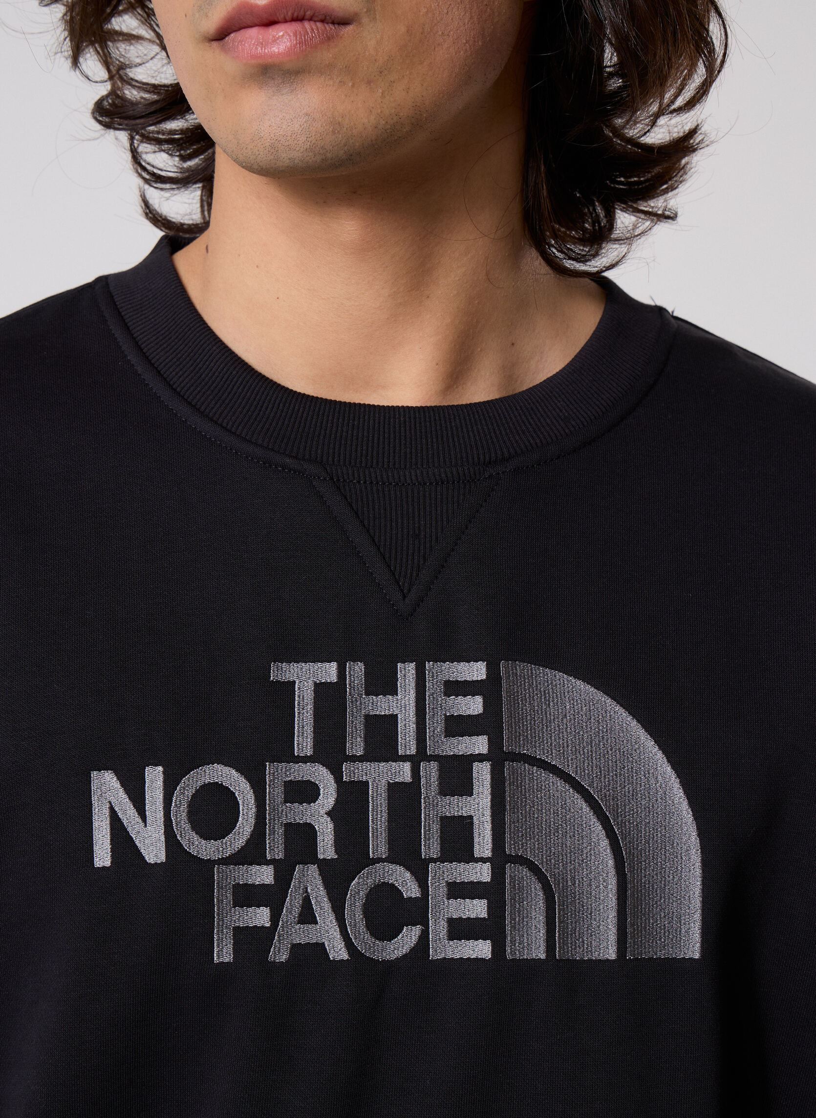 Sweats M Drew Peak Rg Crew homme noir The North Face Sweats M Drew Peak Rg Crew homme noir TNF BLACK