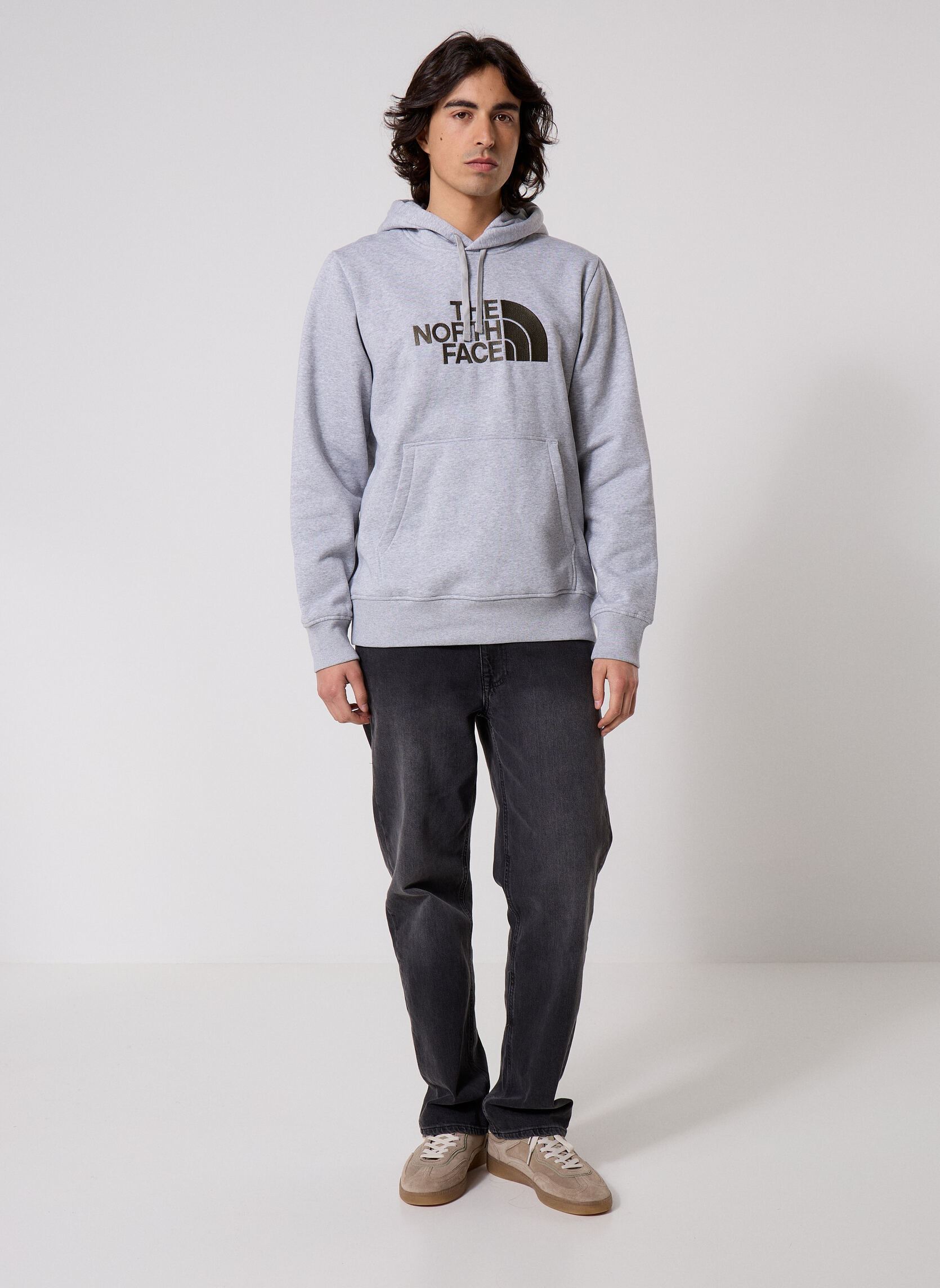 Kapuzenpullover M Drew Peak Rg Hoodie herren grau The North Face Kapuzenpullover M Drew Peak Rg Hoodie herren grau TNFLTGYH/NWTPGN