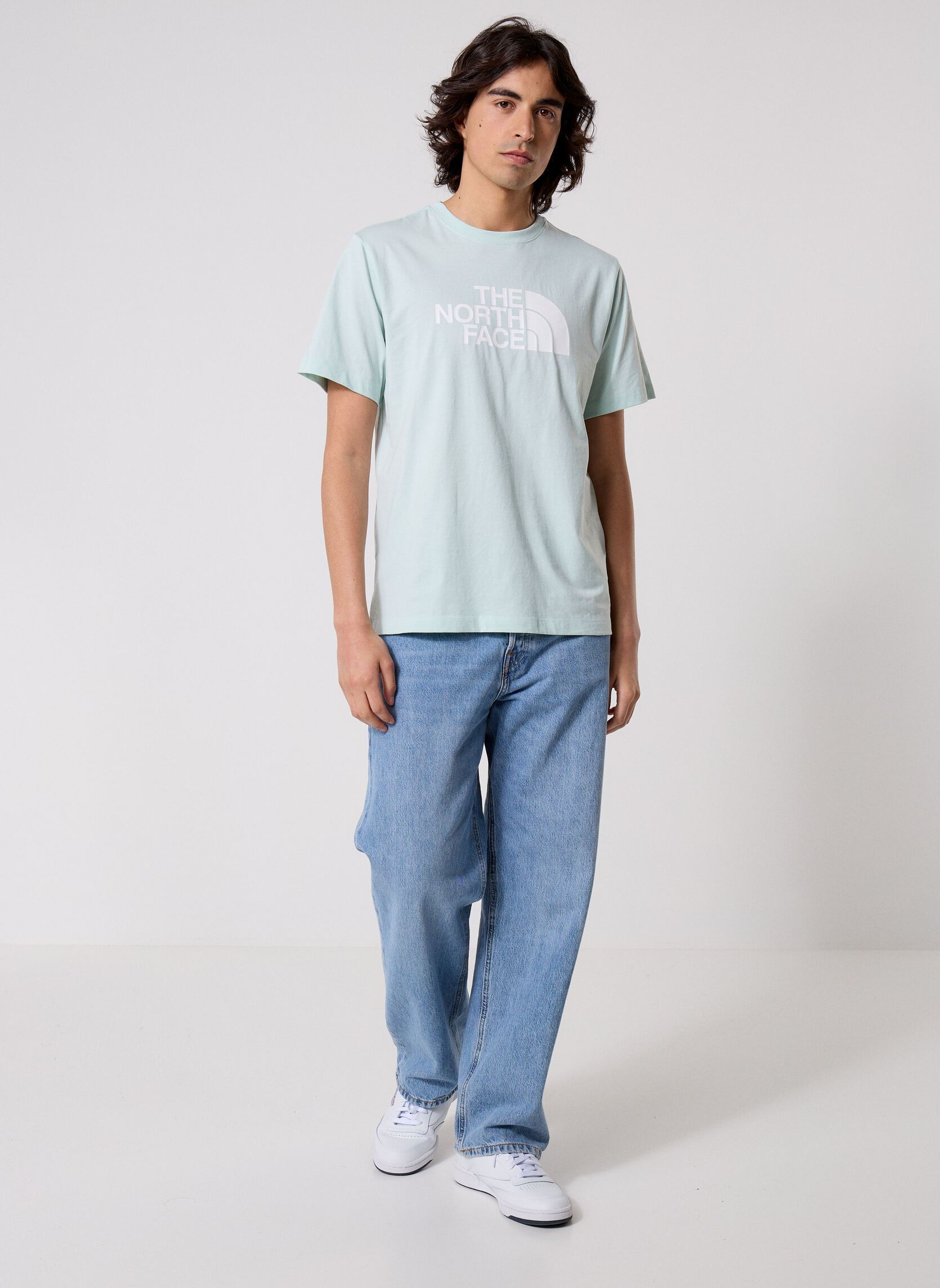 Tee-shirts M Evo Hlf Dme Reg Ss T homme bleu The North Face Tee-shirts M Evo Hlf Dme Reg Ss T homme bleu OPAL FROST